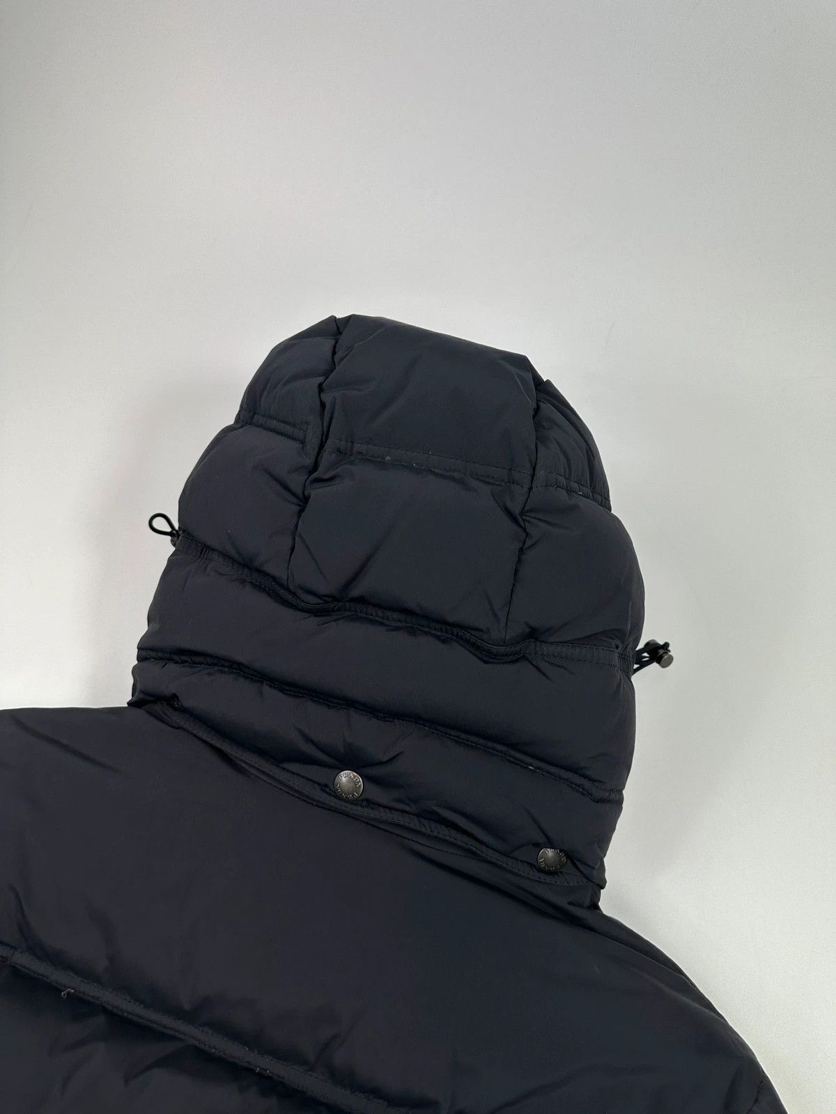 Prada Prada Milano Dark Navy Hooded Puffer Jacket Triangle Size US M / EU 48-50 / 2 - 9 Thumbnail