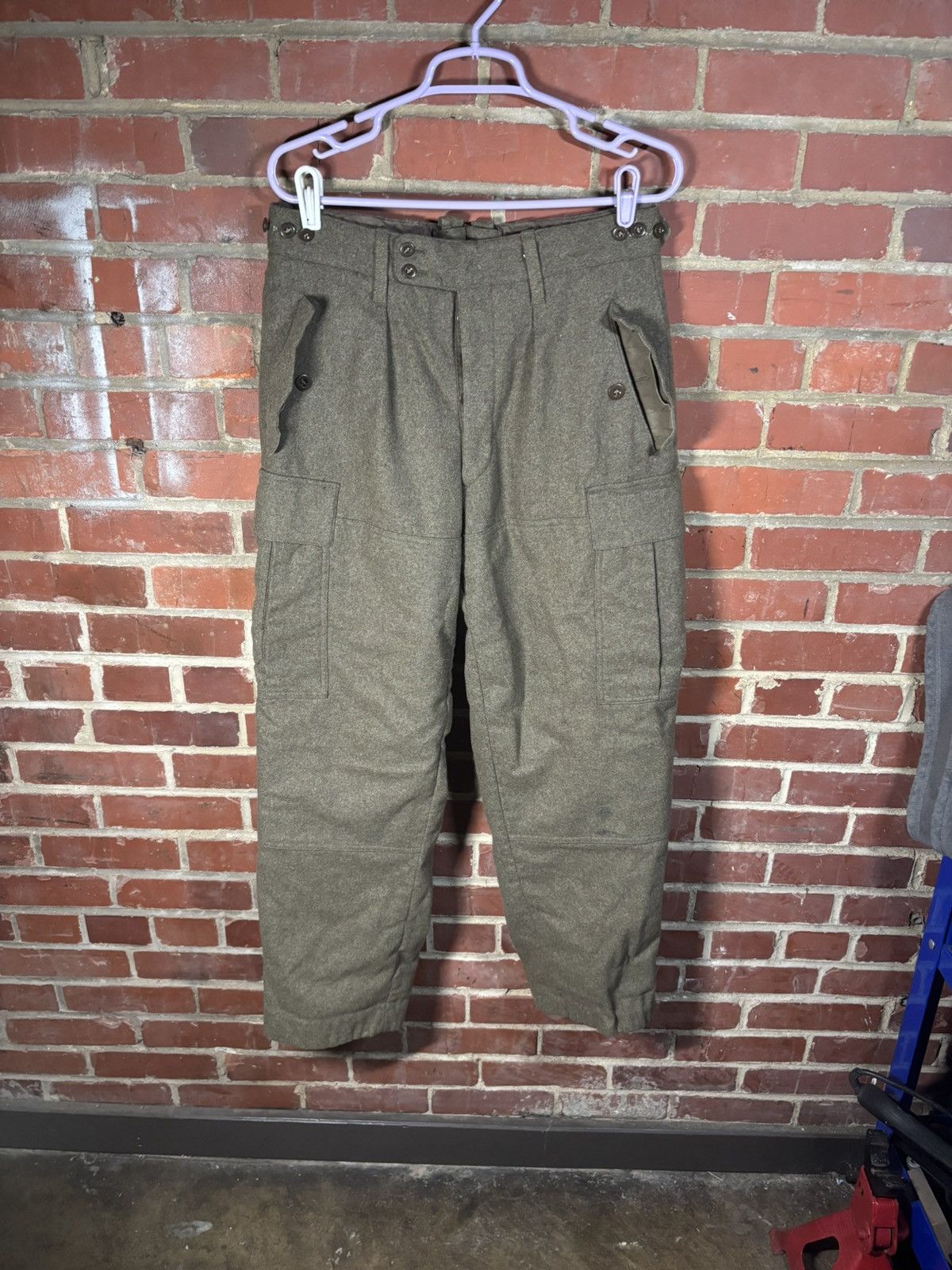 Other Vintage German Military Pants 8405-12-130-5782 Size 32 Size US 32 / EU 48 - 1 Thumbnail