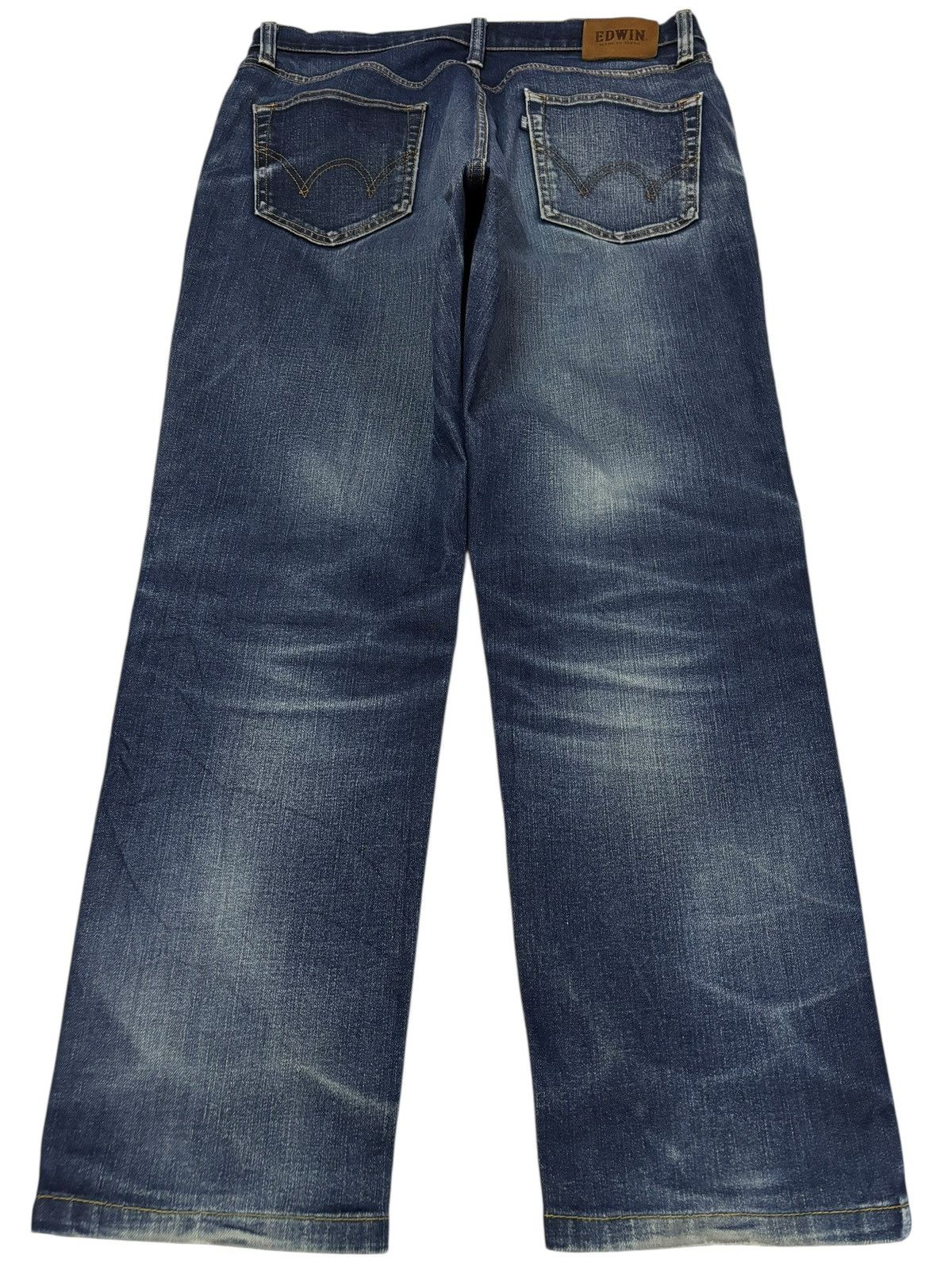 Edwin Vtg Edwin Japan 602 Distressed Jeans Size US 32 / EU 48 - 2 Thumbnail