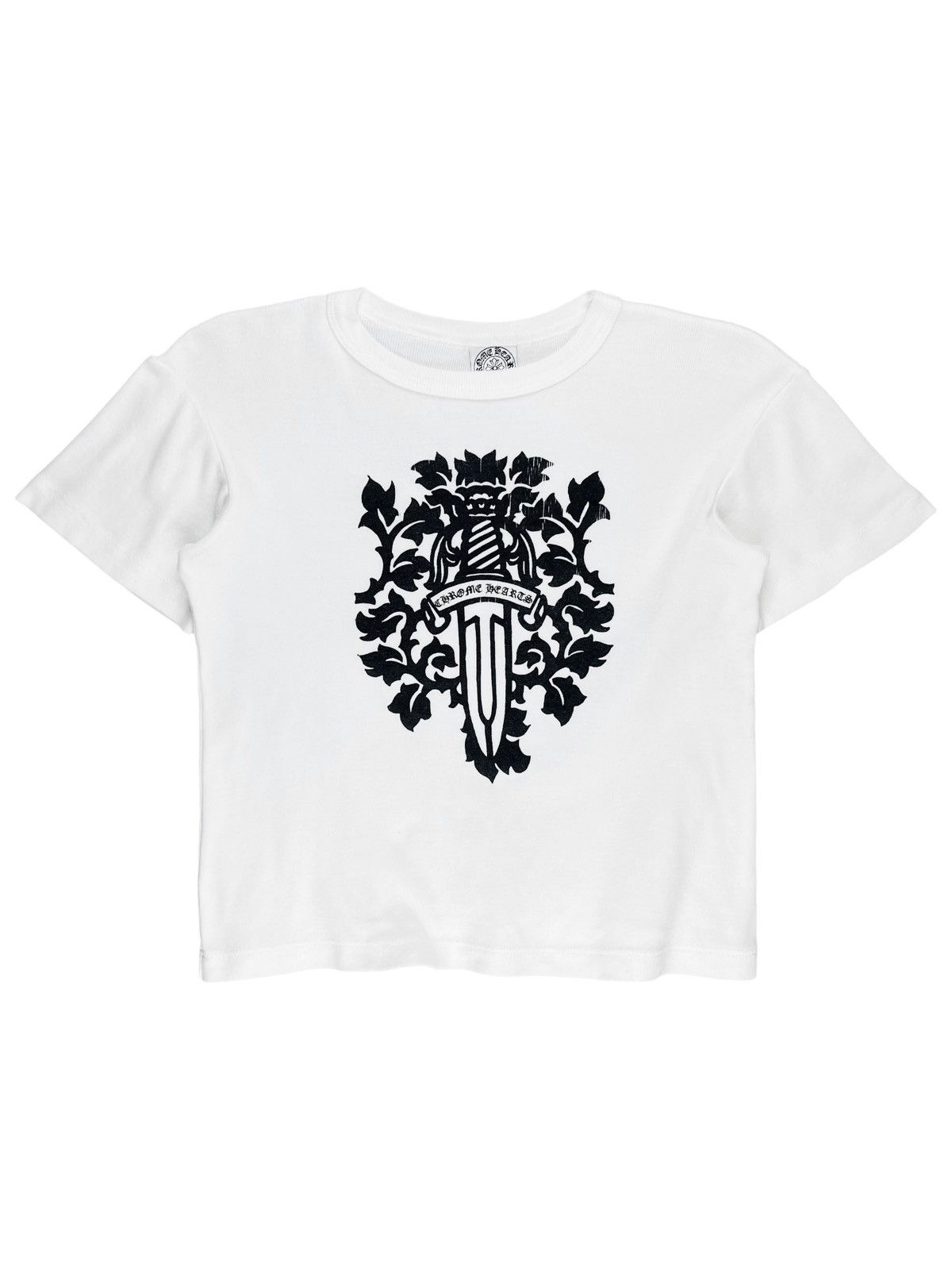 CHROME HEARTS kids ホワイト Tシャツ Chrome Hearts White Short Sleeve T-Shirt Tee For Kids - SRM