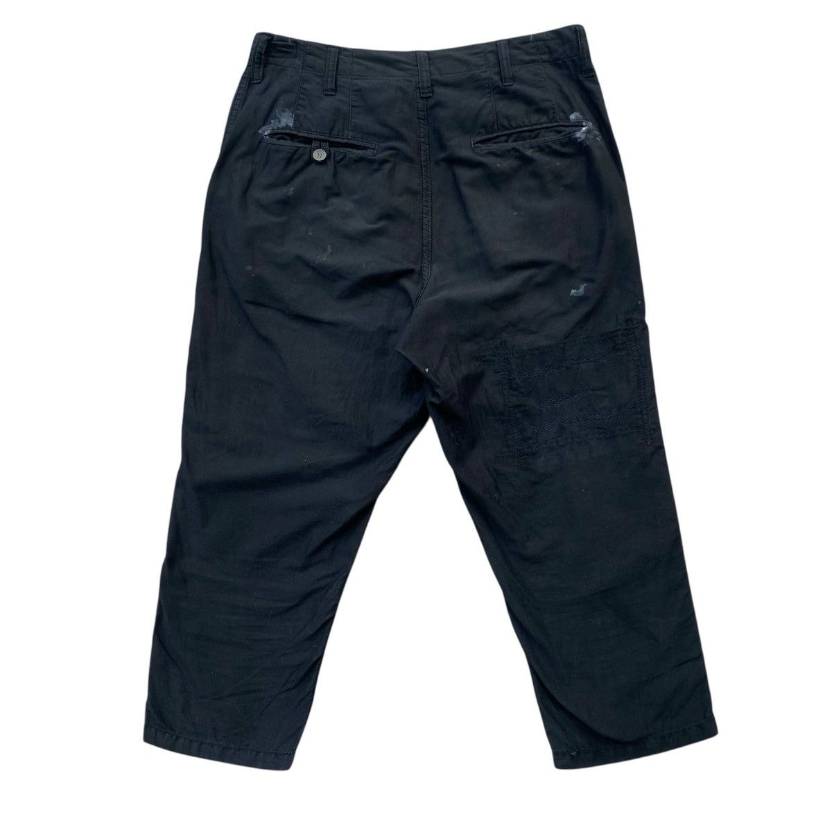 Maison MIHARA YASUHIRO Mihara Yasuhiro Paint Splatter Distressed Decorative Stitch Size US 32 / EU 48 - 3 Thumbnail