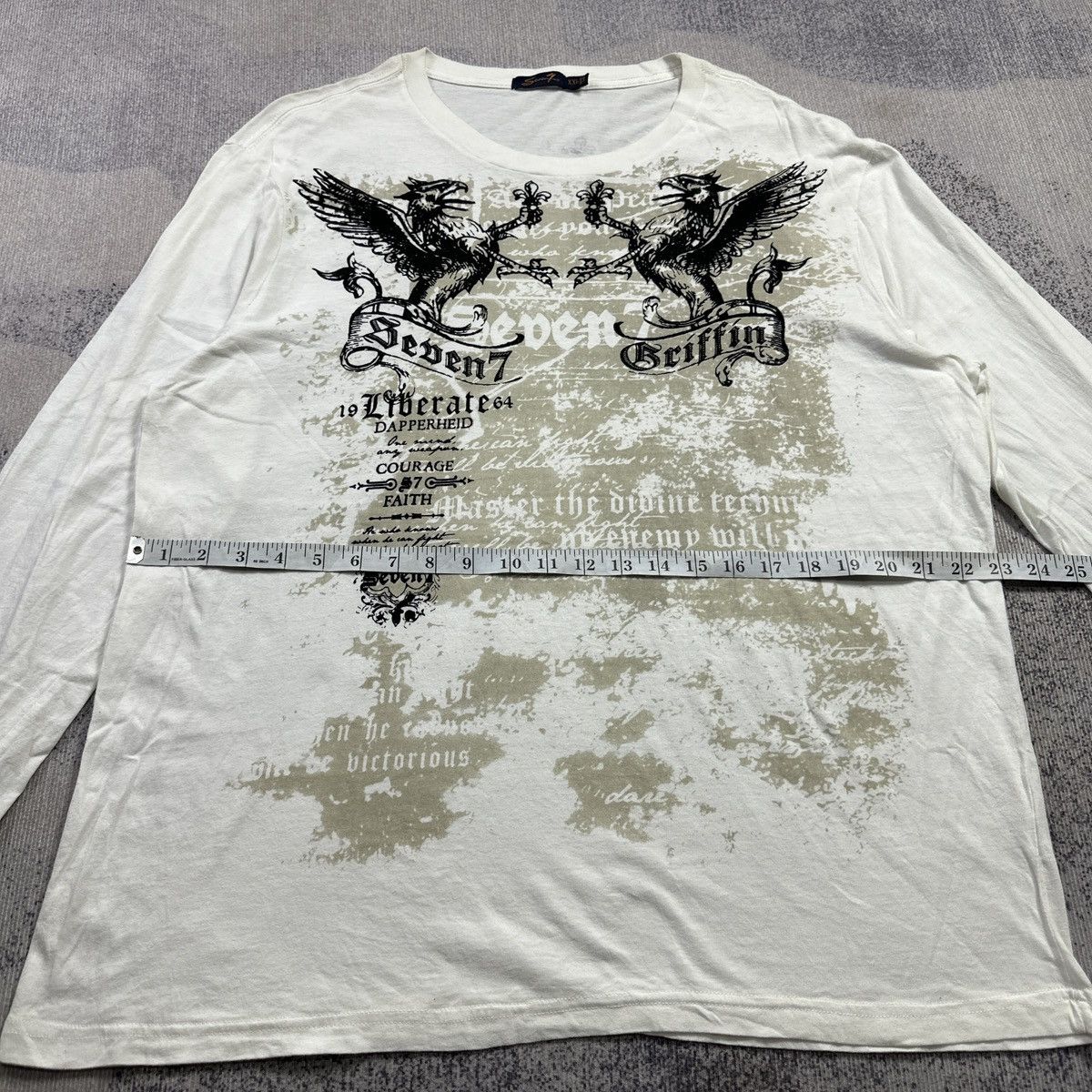 Seven 7 Seven 7 Y2k Longsleeve Tshirt Size US XXL / EU 58 / 5 - 5 Thumbnail