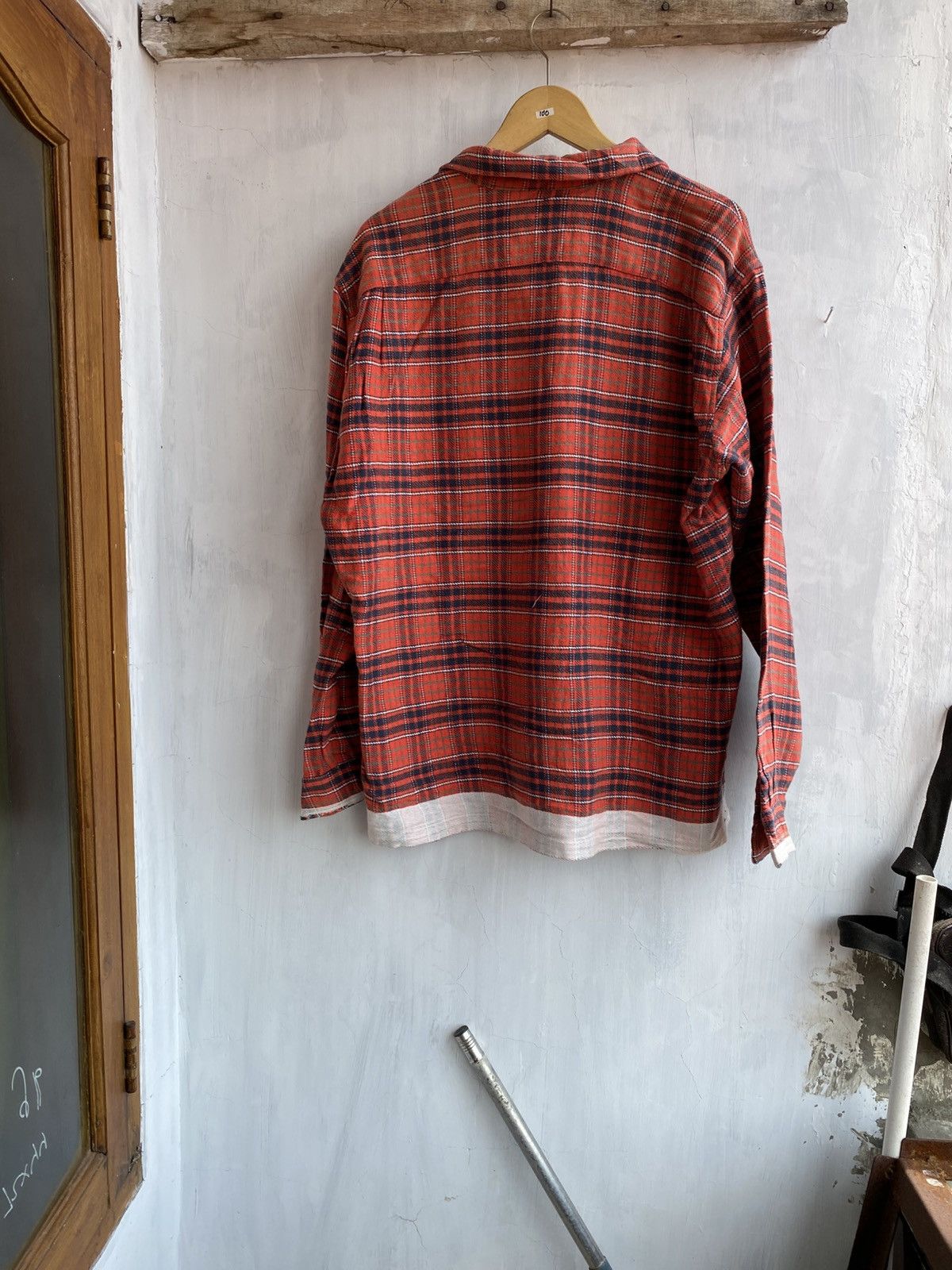 GOODENOUGH archive finnesse flanel white stripe Size US L / EU 52-54 / 3 - 2 Thumbnail
