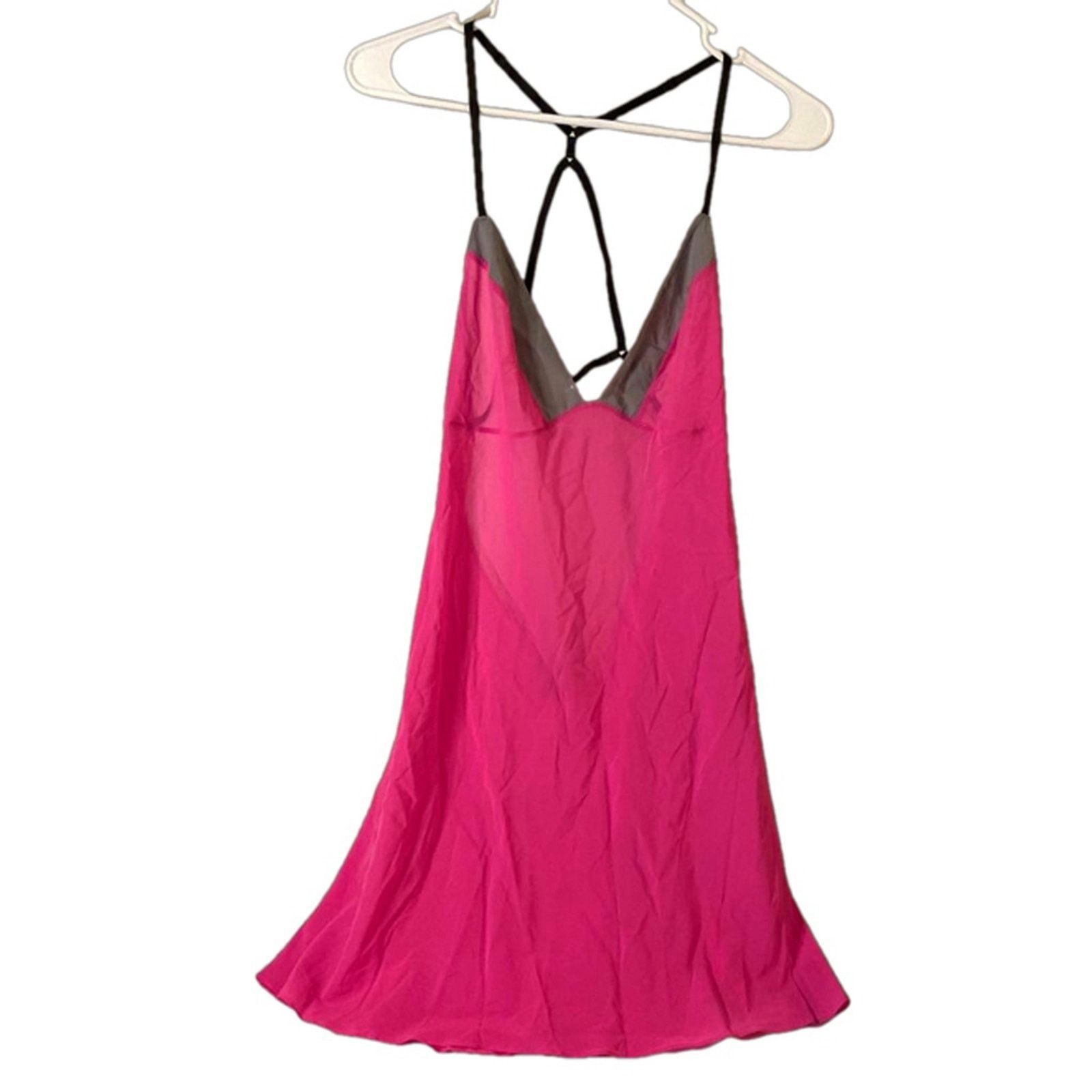 Victoria's Secret Victoria’s Secret Pink Babydoll Slip Nightie Strappy Back M Size ONE SIZE - 2 Thumbnail