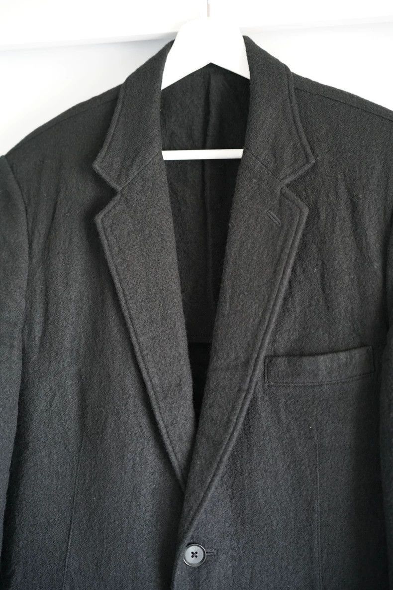 Yohji Yamamoto Yohji Yamamoto Yohji Yamamoto Black Wool Blazer Jacket Size US M / EU 48-50 / 2 - 3 Thumbnail