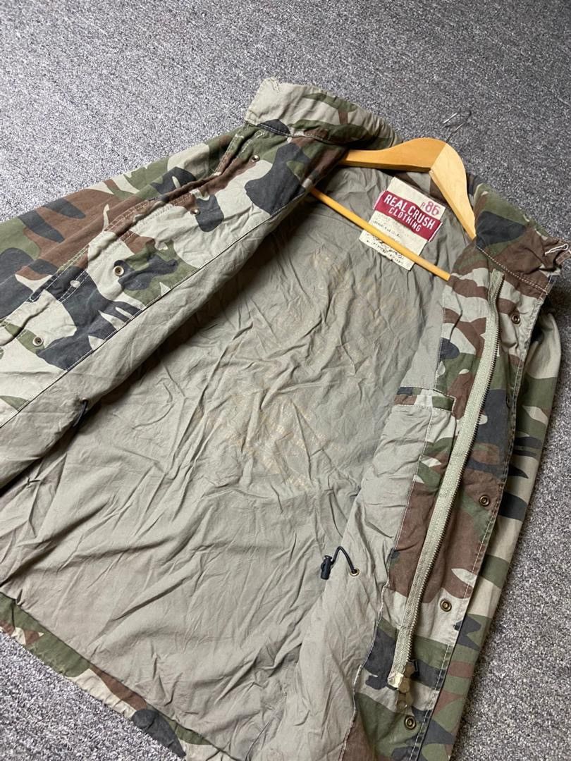 Japanese Brand Vintage Real Crush R-86 Camo Jacket (177) Size US M / EU 48-50 / 2 - 6 Thumbnail