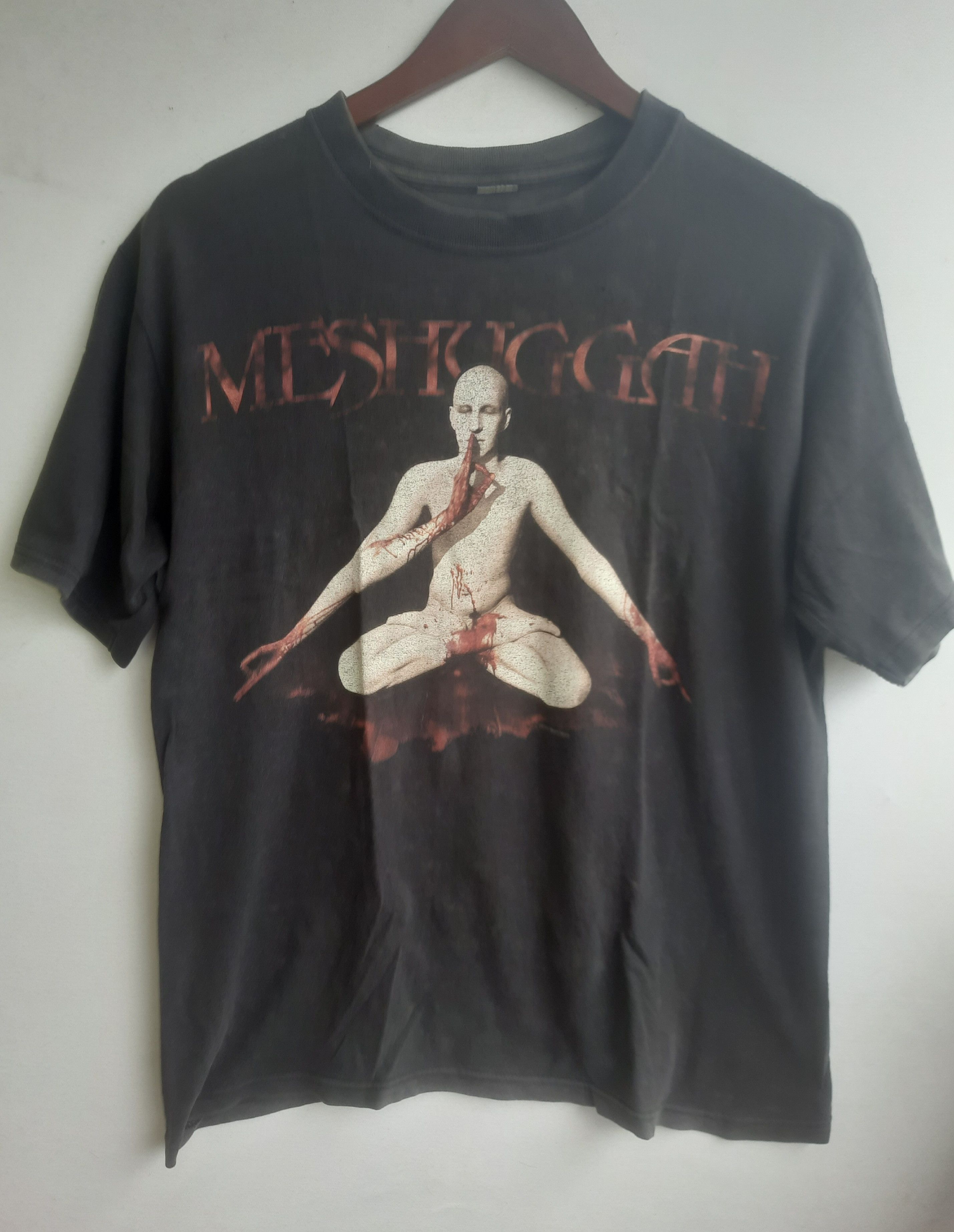 Band Tees Y2K MESHUGGAH North American Tour 2008 Death Metal Size US M / EU 48-50 / 2 - 1 Thumbnail