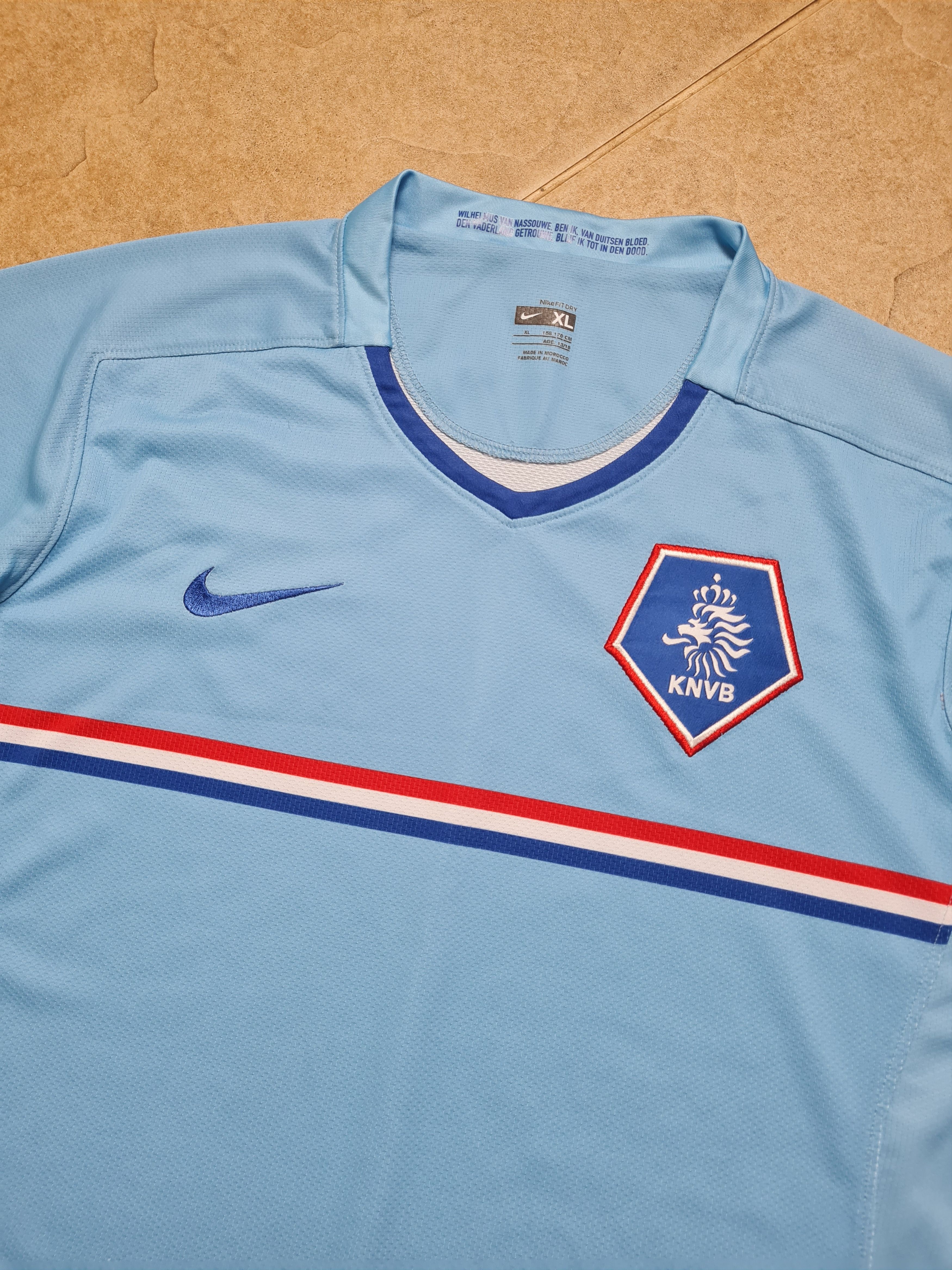 Nike Holland 2008/2009 Away Football Nederland Nike 259034-479 Size US S / EU 44-46 / 1 - 13 Thumbnail