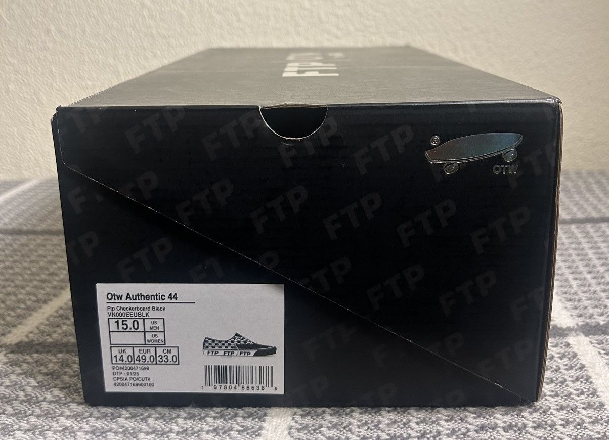 Fuck The Population FTP x Vans OTW Authentic size 15 Size US 15 / EU 48 - 7 Thumbnail