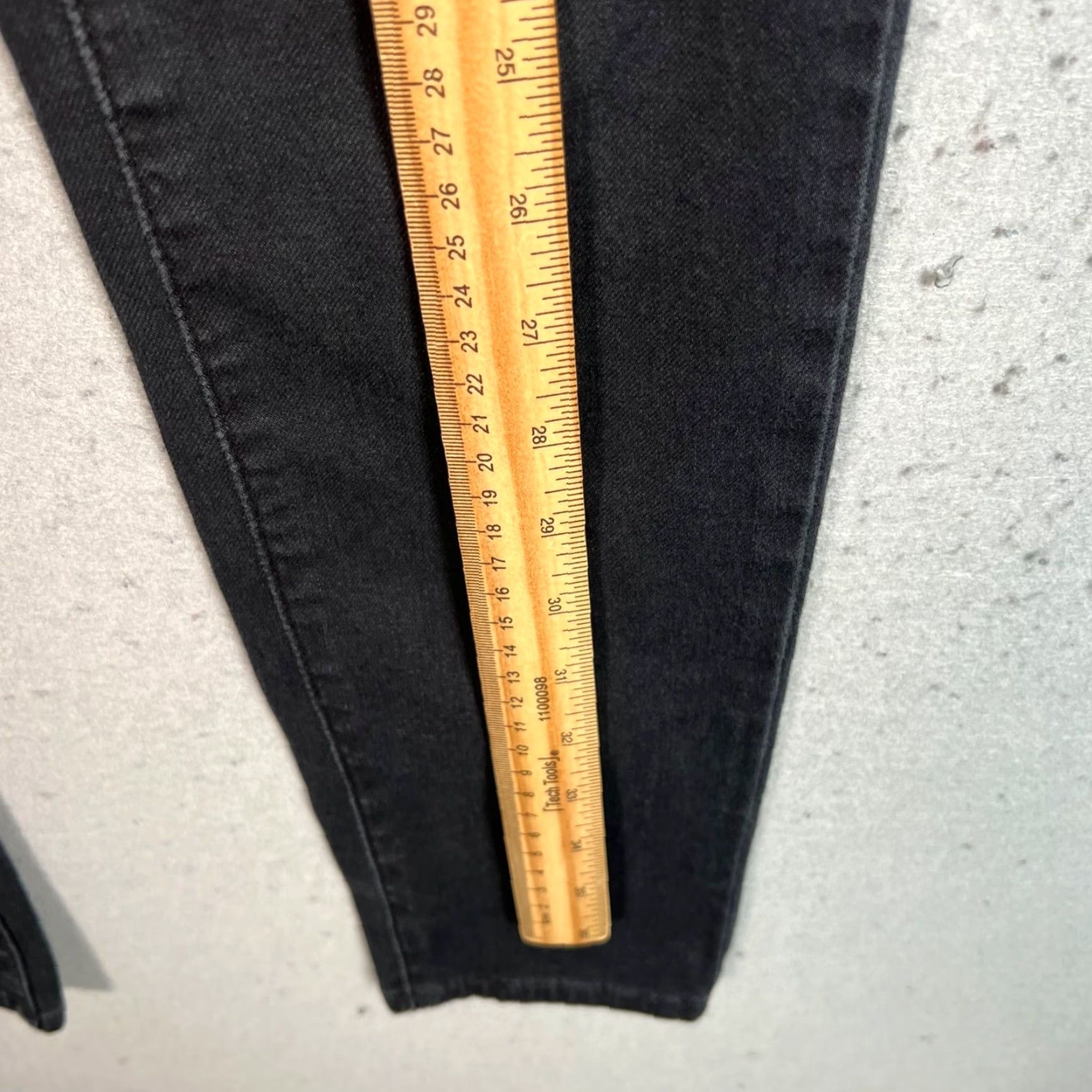 Levi's VINTAGE Levi's Jeans Women 721 High Rise Skinny 27 x 30 Black Denim Cotton Blend Fat? Size 27" / US 4 / IT 40 - 7 Thumbnail