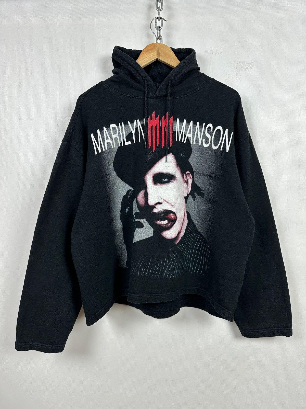 Band Tees Vintage Marilyn Manson Band Hoodie Size US M / EU 48-50 / 2 - 1 Thumbnail