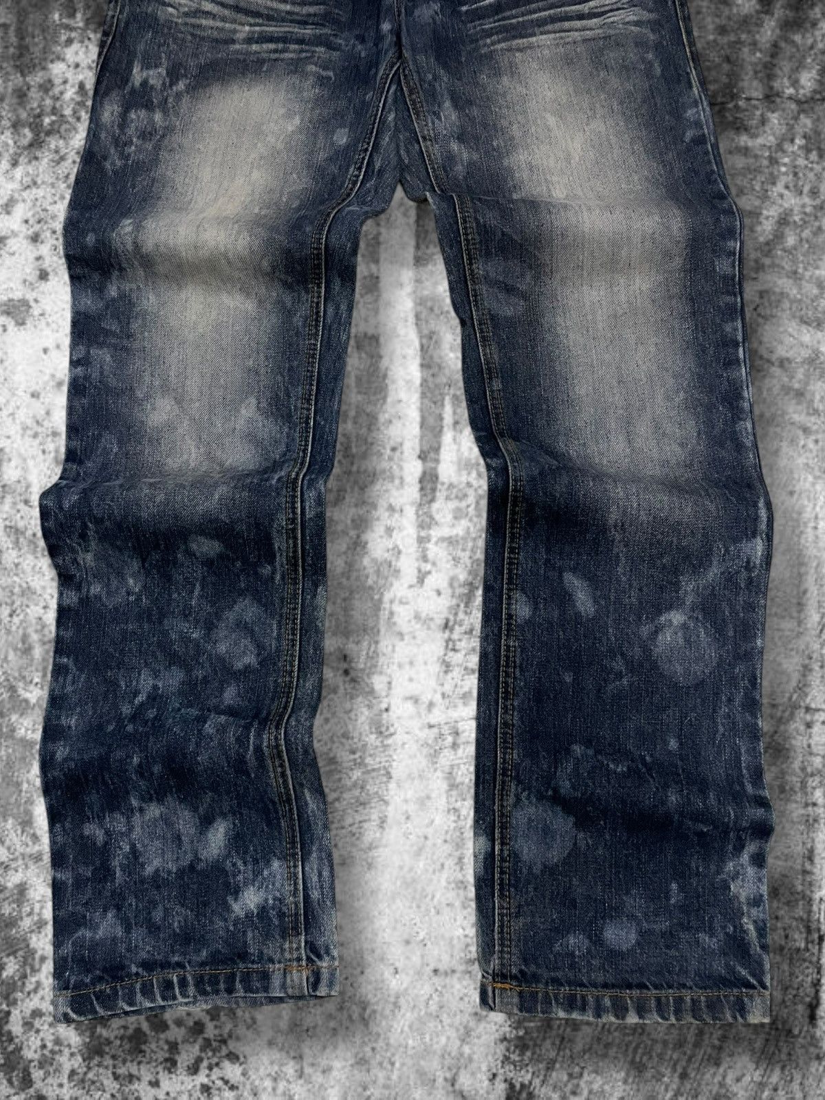Hysteric Glamour Vintage 90’s Japan Designer Iconic Nylaus ‘UNDERGROUND’ Jean Size US 29 - 9 Thumbnail