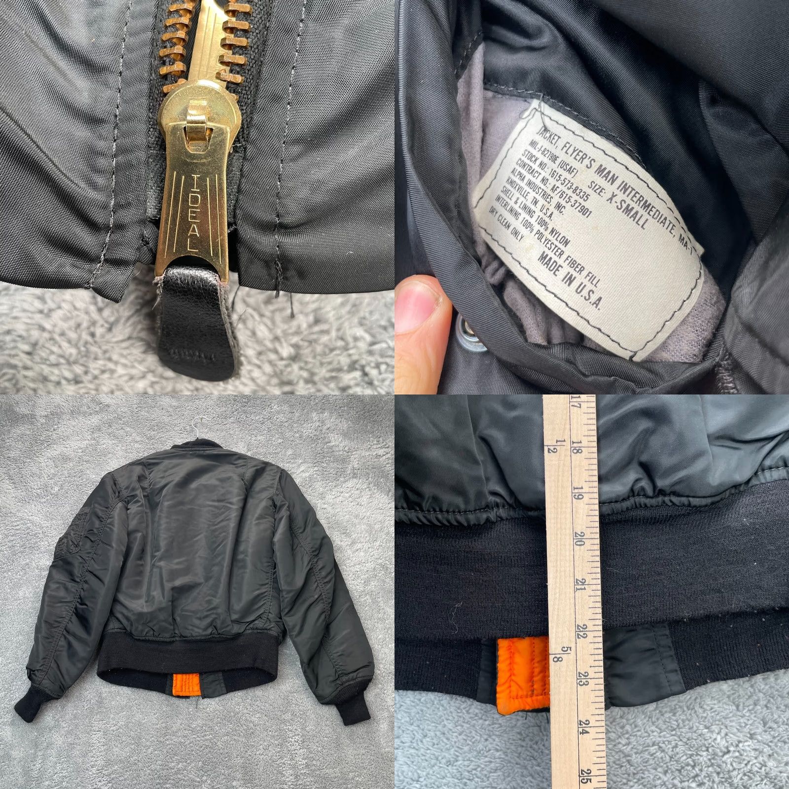 Alpha Industries VINTAGE Alpha Industries Moscow On The Hudson Film Crew Jacket Mens XS Black Bomber Reversible Full Zip Nylon Softshell Band Collar 90s Theme Mens Size US XS / EU 42 / 0 - 8 Thumbnail