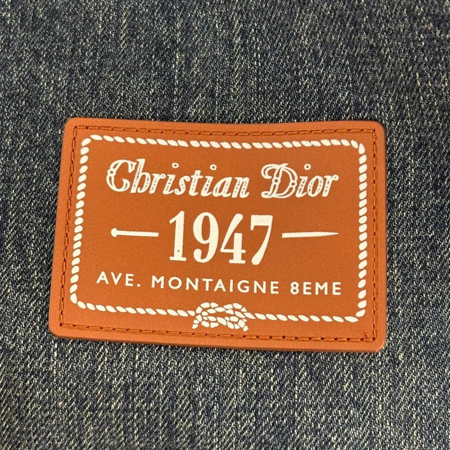 Dior Blue Denim Long Sleeve Button-Up Shirt Size US M / EU 48-50 / 2 - 7 Thumbnail
