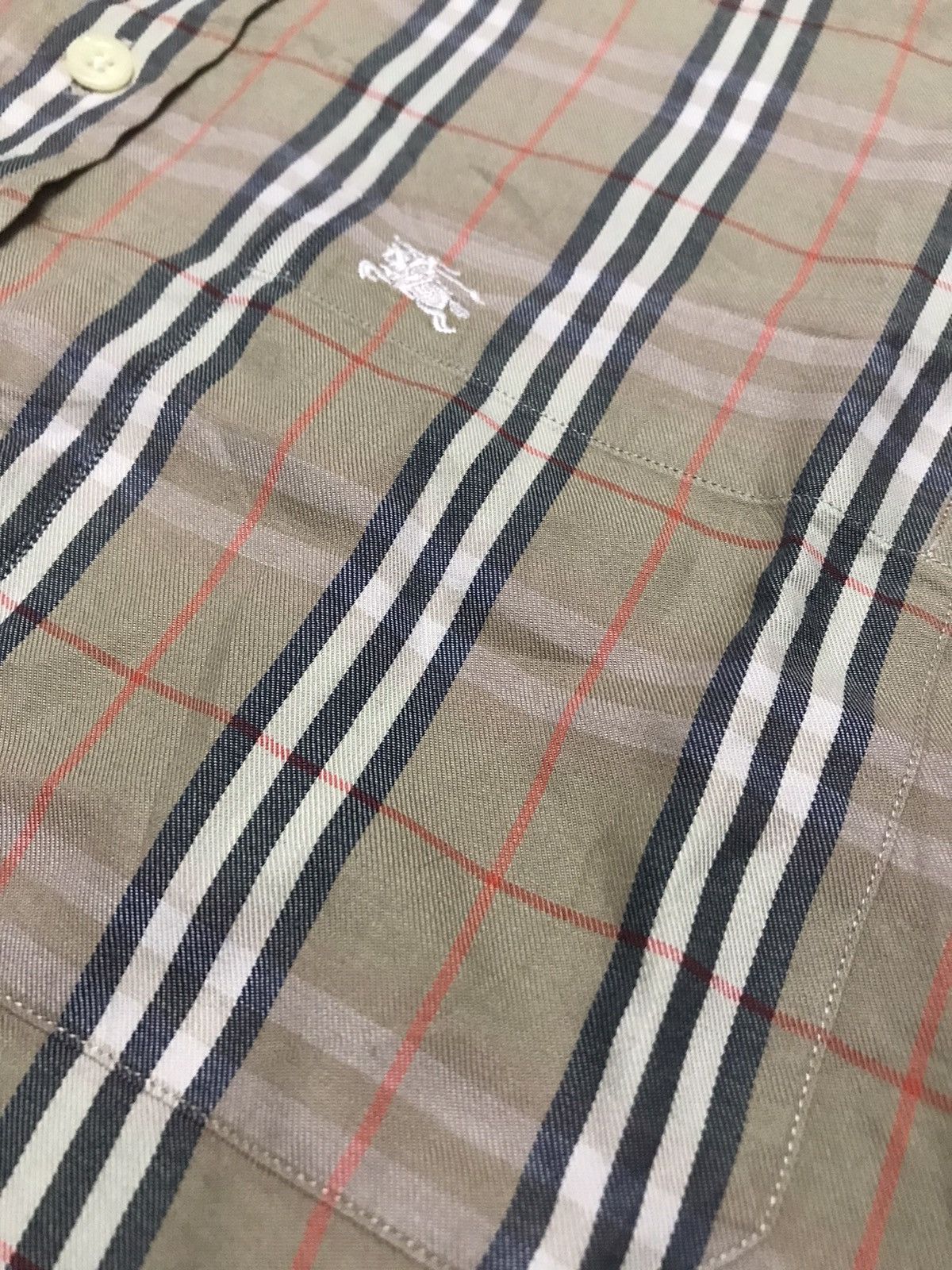 Burberry Vintage Burberry Nova Check Buttons Up Shirt Size US L / EU 52-54 / 3 - 6 Thumbnail