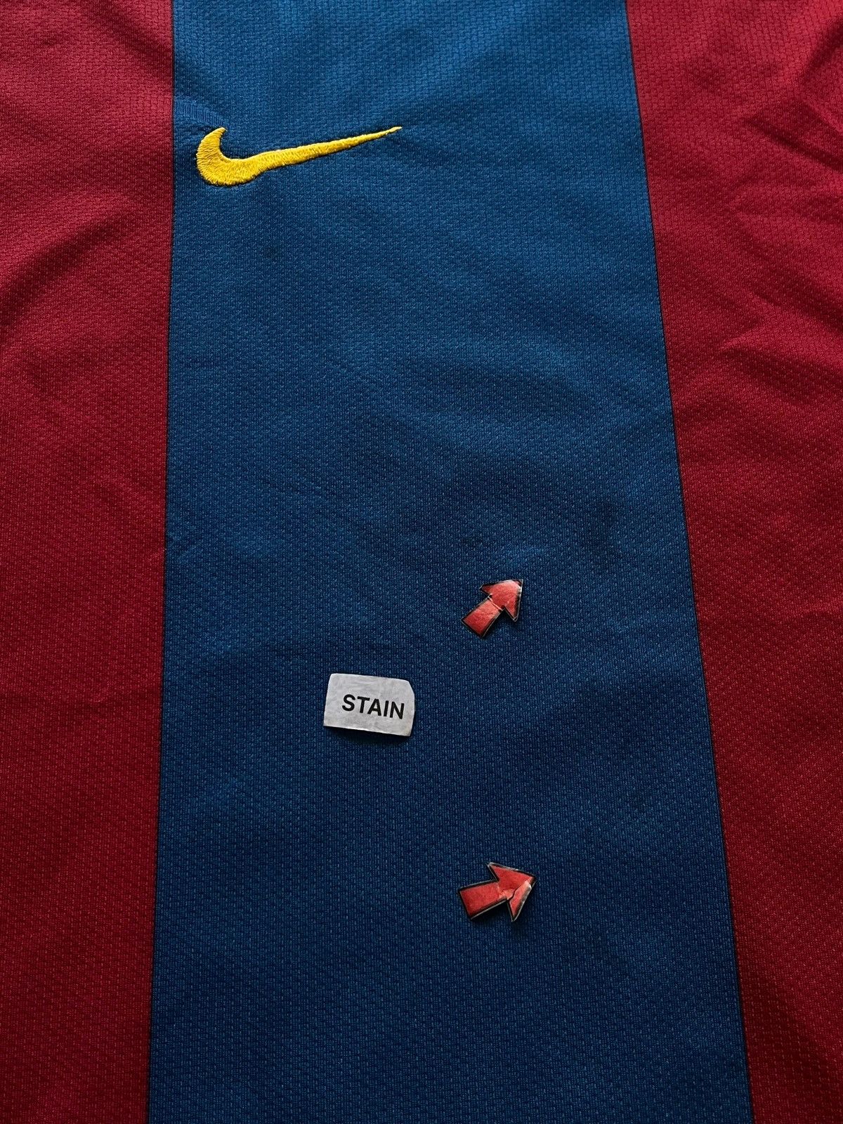 Nike Nike FC Barcelona x Pascualinho #10 2006 Made in Morocco Size US XL / EU 56 / 4 - 14 Thumbnail