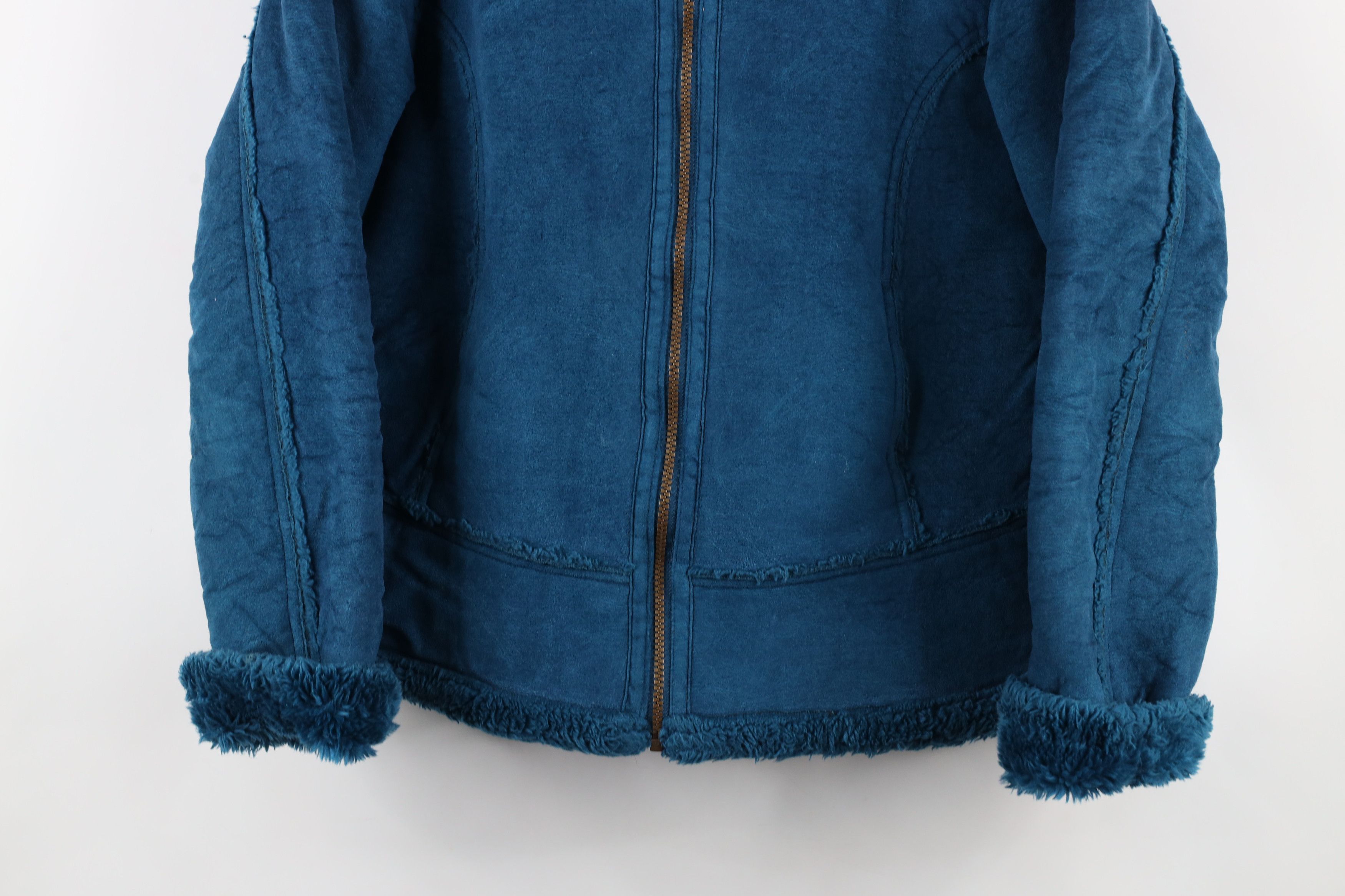 Cabelas × Vintage Vintage Cabelas Fleece Lined Full Zip Jacket Pigment Dye Size M / US 6-8 / IT 42-44 - 3 Thumbnail