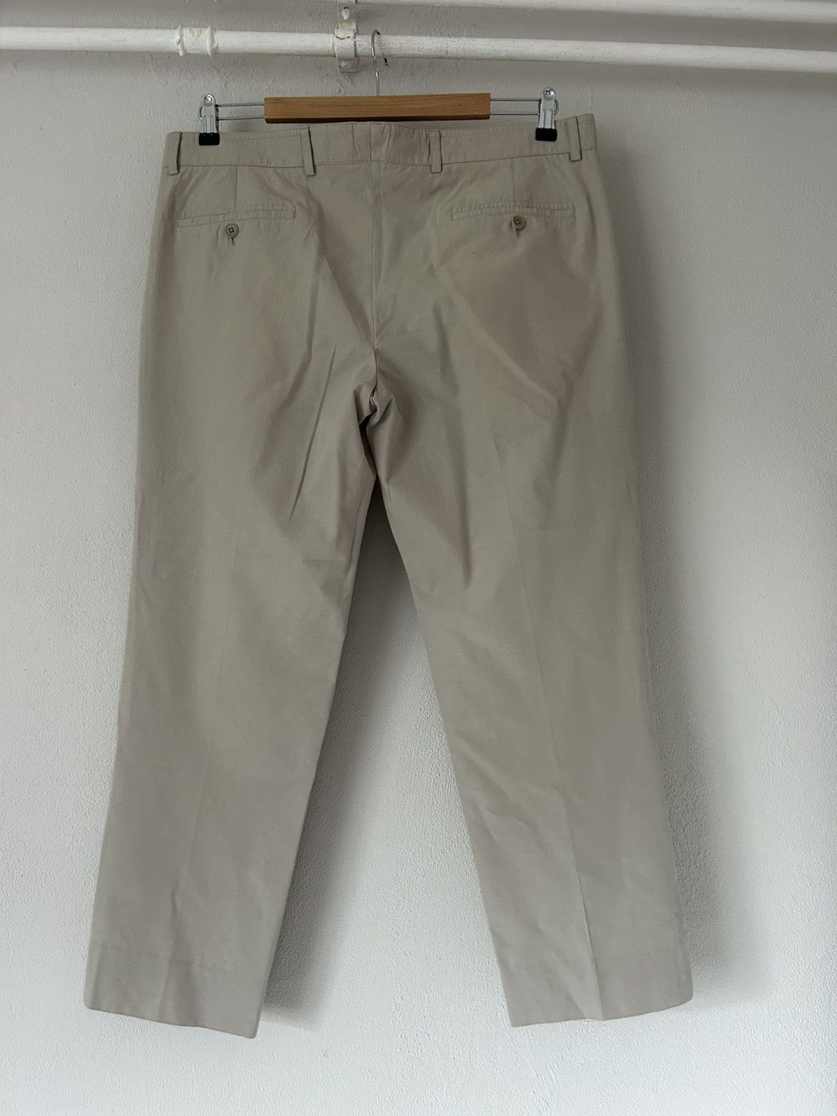 Hermes Hermès Beige Cotton Pants Size US 38 / EU 54 - 5 Thumbnail