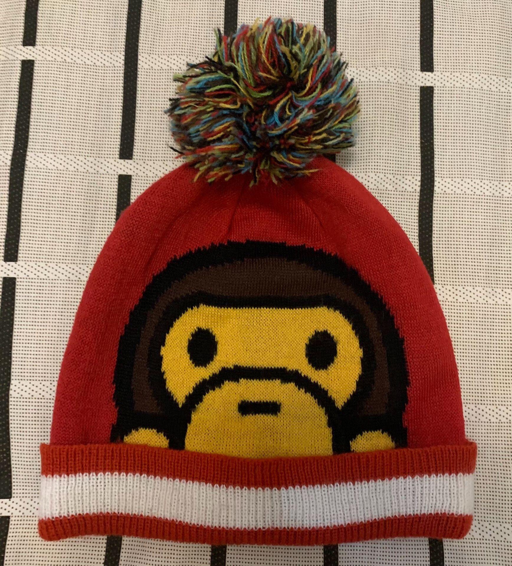 Bape Bape Rainbow Multi Hat Men Size ONE SIZE - 1 Thumbnail
