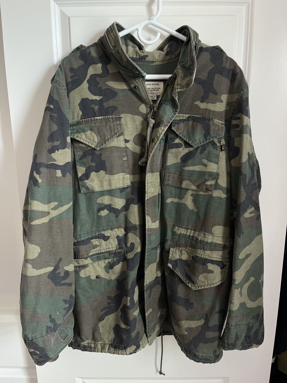 Alpha Industries Alpha Industries Green Camo Field Tour Jacket Dragon Size US XL / EU 56 / 4 - 2 Thumbnail