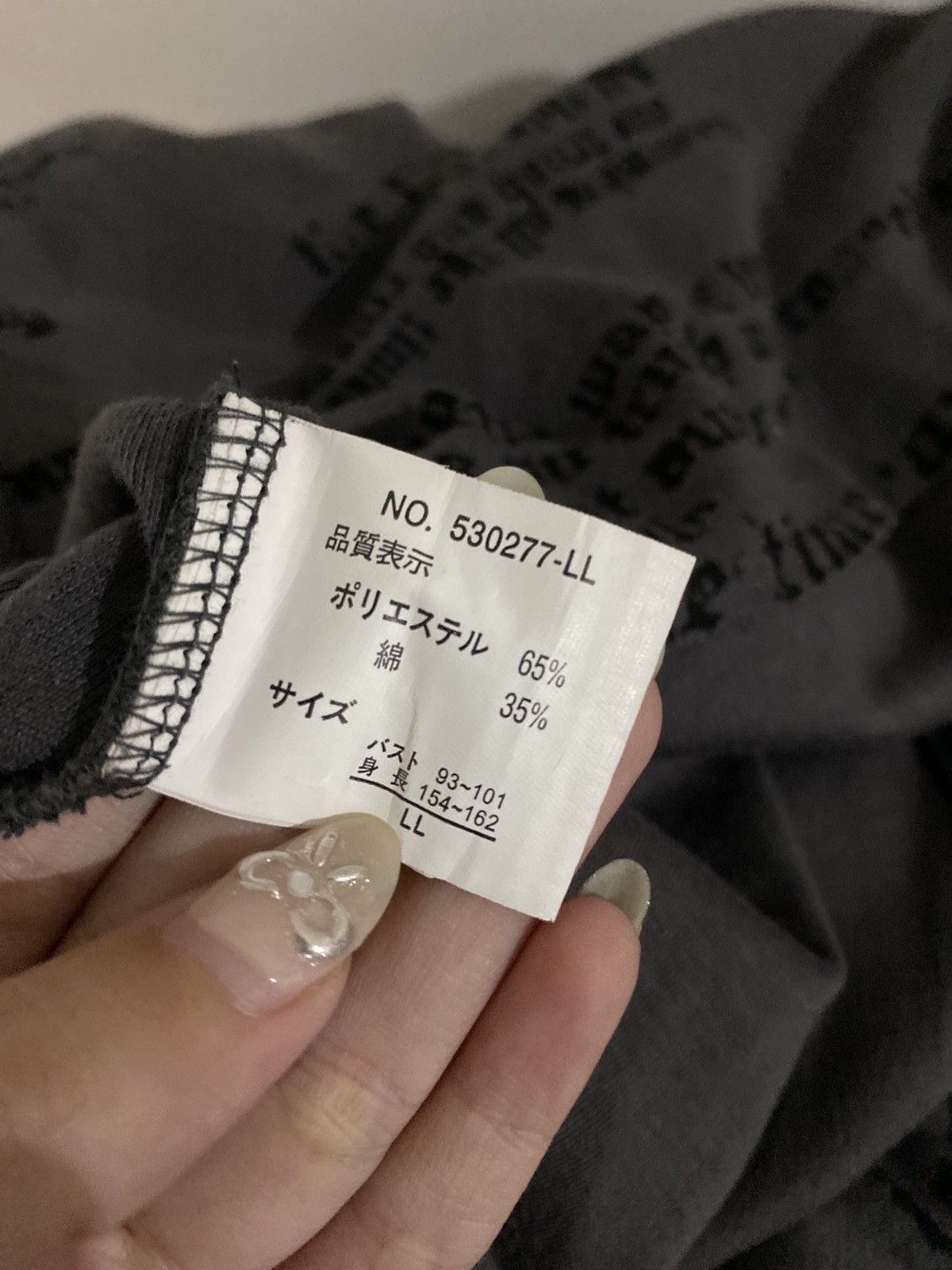 Japanese Brand Y2k 2000s cross longslevees Size US L / EU 52-54 / 3 - 8 Thumbnail