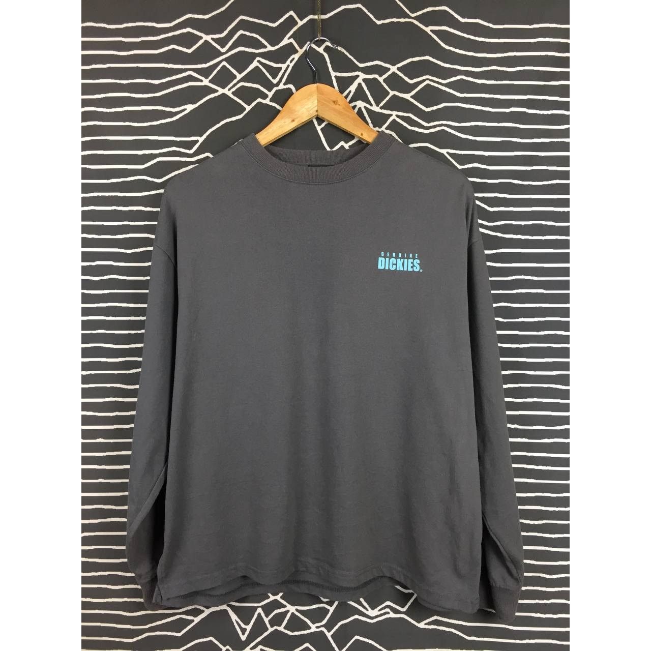 Dickies × Vintage Vtg Dickies Spell Out Logo Longsleeve Tee Size M Size US M / EU 48-50 / 2 - 5 Thumbnail