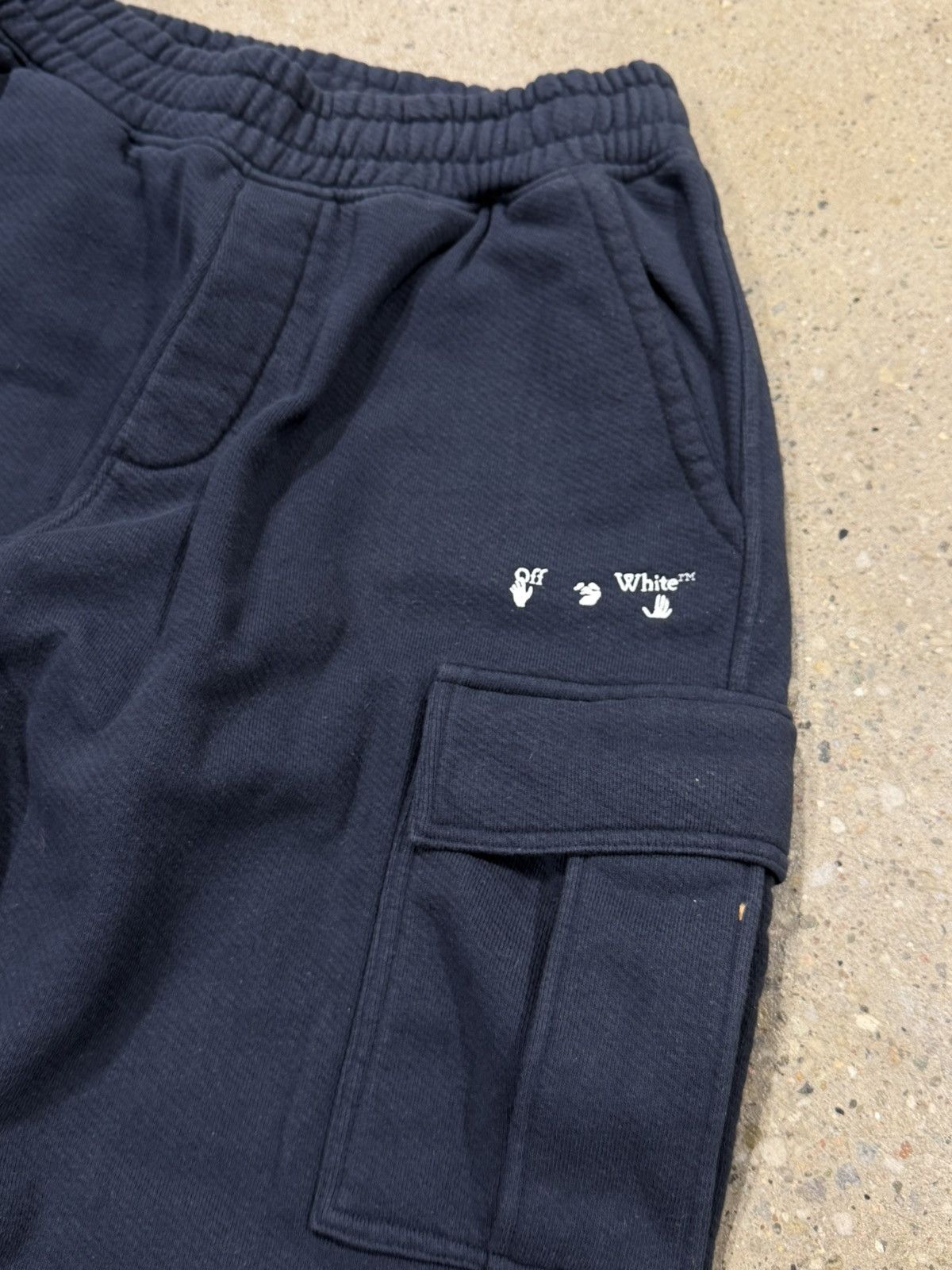 Off-White Off-White Cargo Sweatpants NEW 750$ Size US 32 / EU 48 - 2 Thumbnail