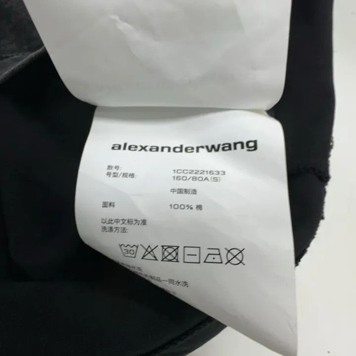 Alexander Wang Alexander Wang Black Short Sleeve T-Shirt - Size S / US 4 / IT 40 - 5 Thumbnail