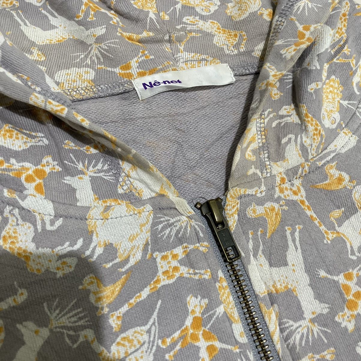 Issey Miyake × Ne-Net Ne-net Issey Miyake Zip Hoodie Size US L / EU 52-54 / 3 - 3 Thumbnail