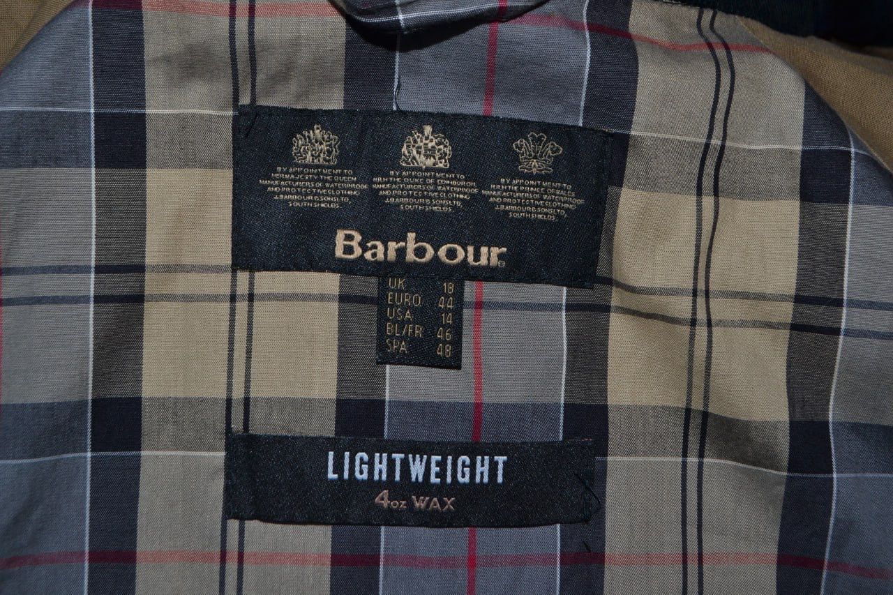 Barbour Barbour Lightweight Acorn Wax Jacket Womens Size 18 Blue Size L / US 10 / IT 46 - 19 Thumbnail