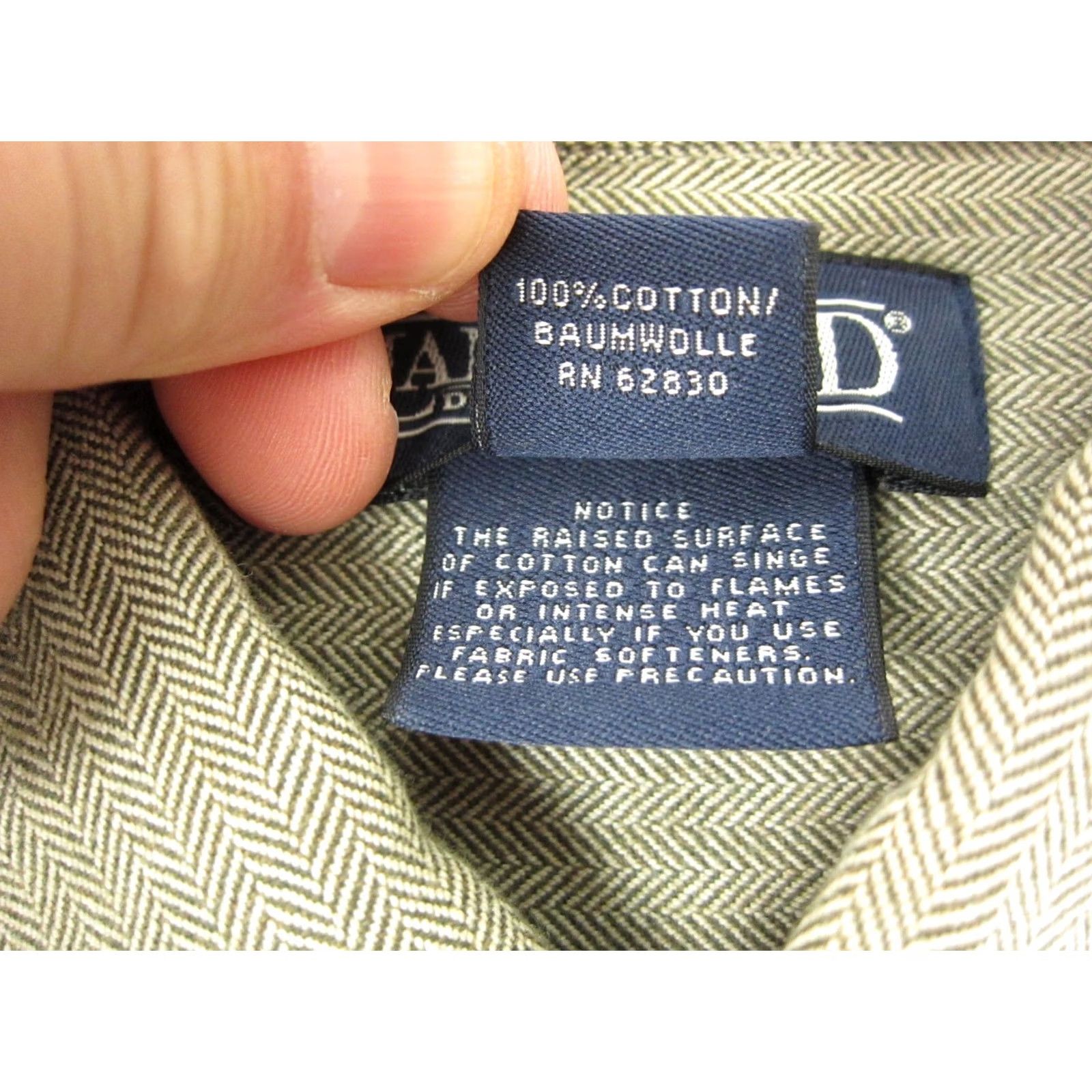 Lands' End VINTAGE Lands End Shirt Adult 2XL Green Button Down Cotton 90s Mens Size US XXL / EU 58 / 5 - 4 Thumbnail