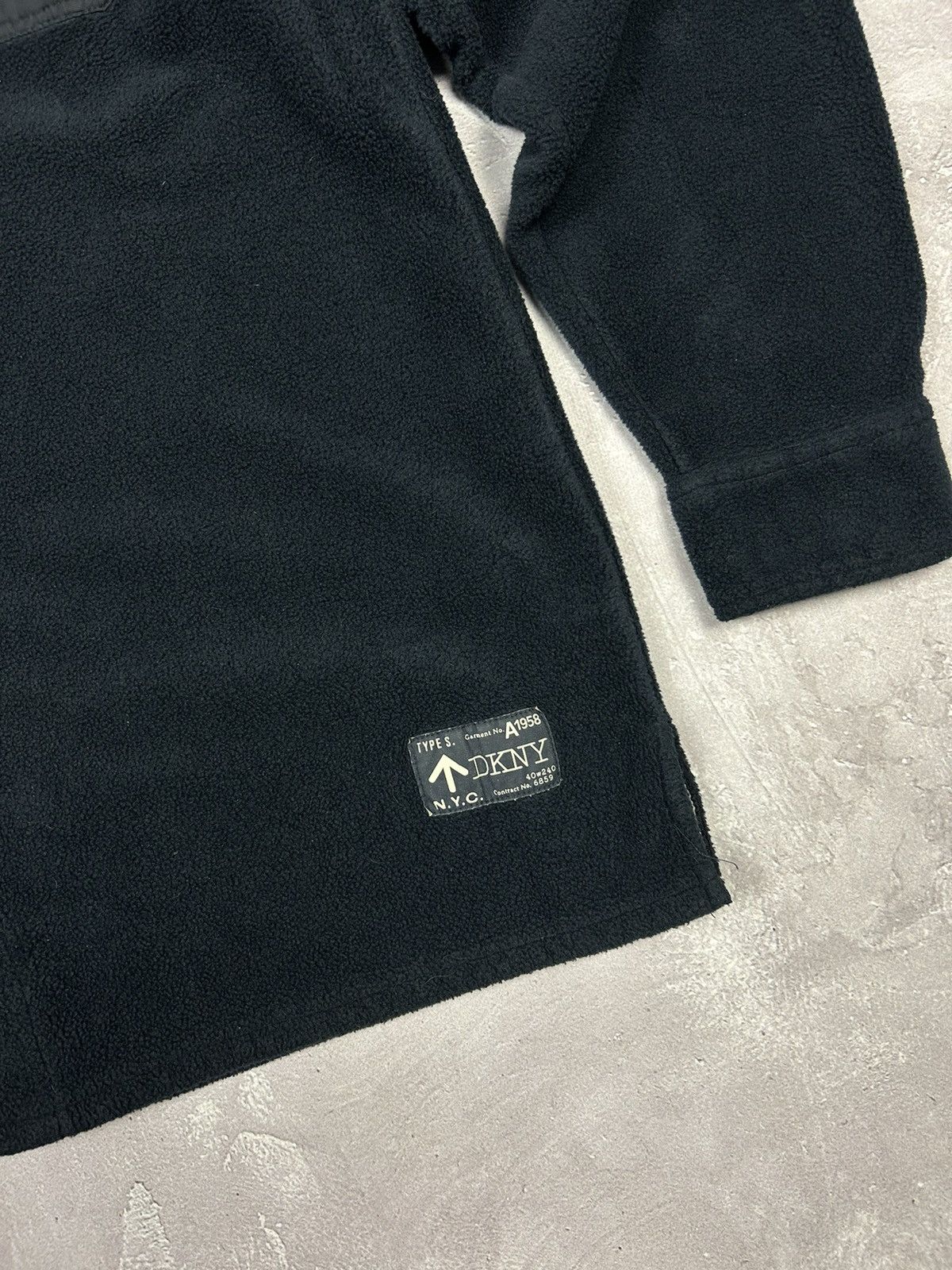 DKNY × Vintage Vintage DKNY Active Snap T Fleece Jacket Overshirt 90s y2k Size US M / EU 48-50 / 2 - 2 Thumbnail
