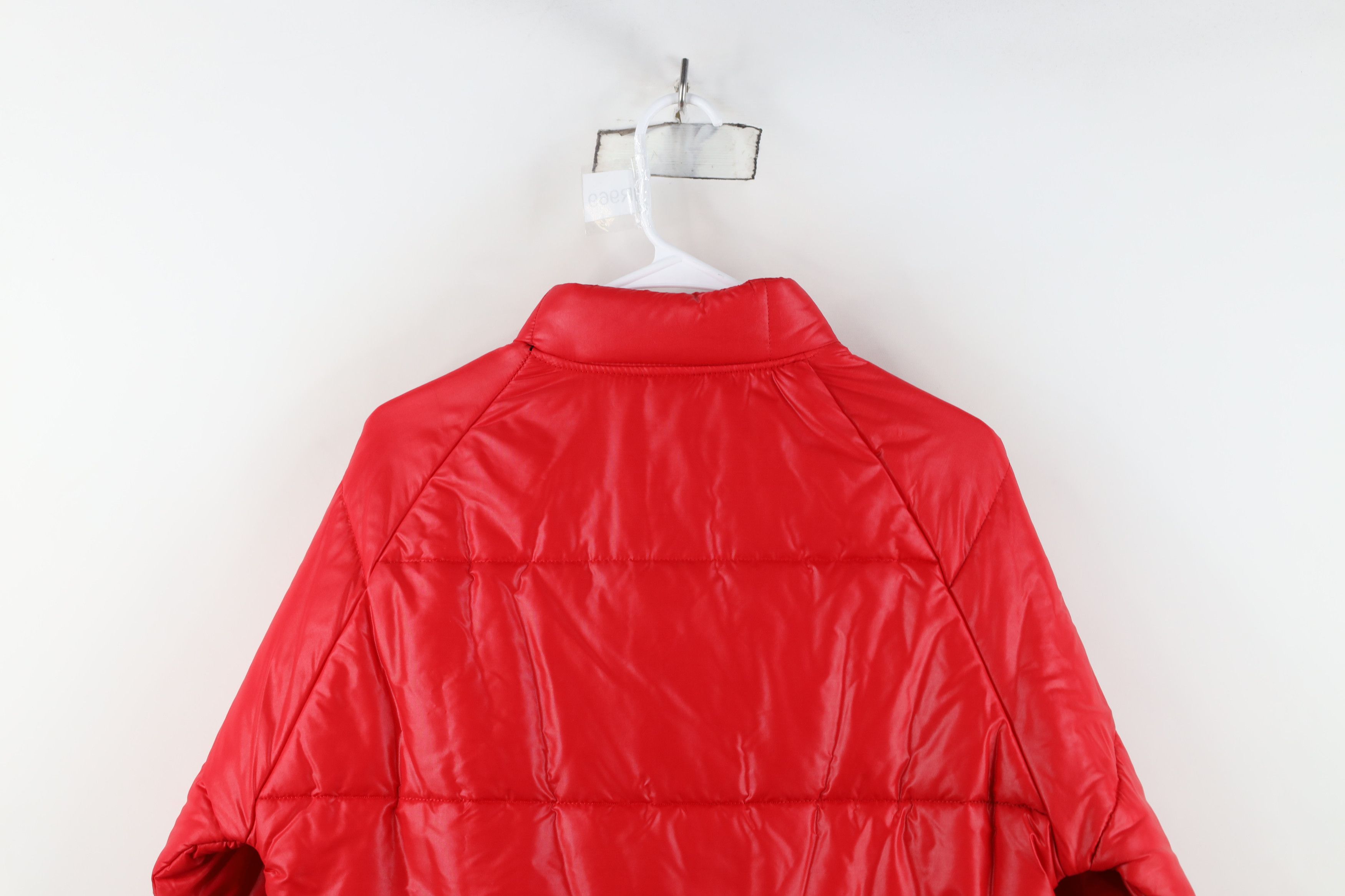 Vintage Vintage 70s Streetwear Full Zip Winter Puffer Jacket Red USA Size US S / EU 44-46 / 1 - 13 Thumbnail