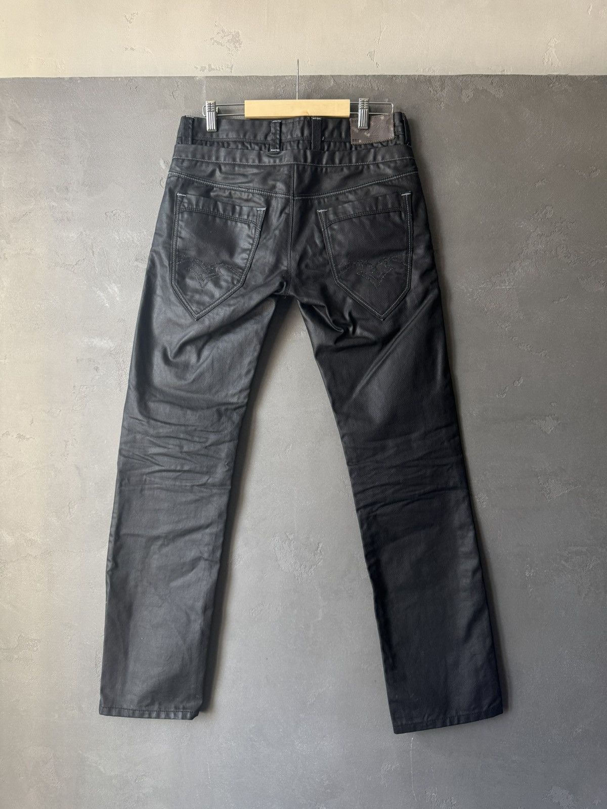 Other Sixth June x Y2K Waxed Jeans Size US 31 - 4 Thumbnail