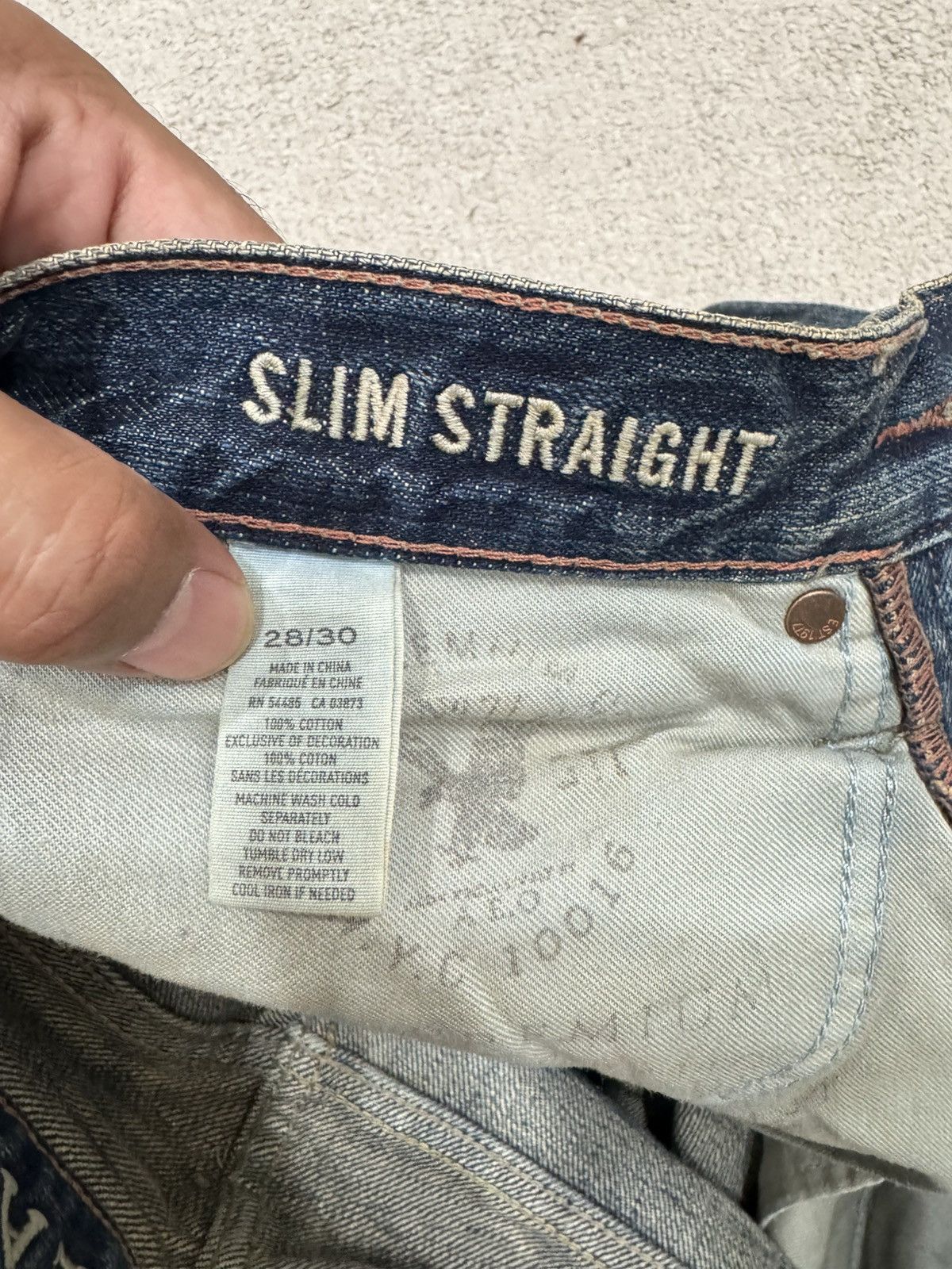 American Eagle Outfitters Rusty‼️ American Eagle Selvedge Denim (23-001) Size US 30 / EU 46 - 15 Thumbnail