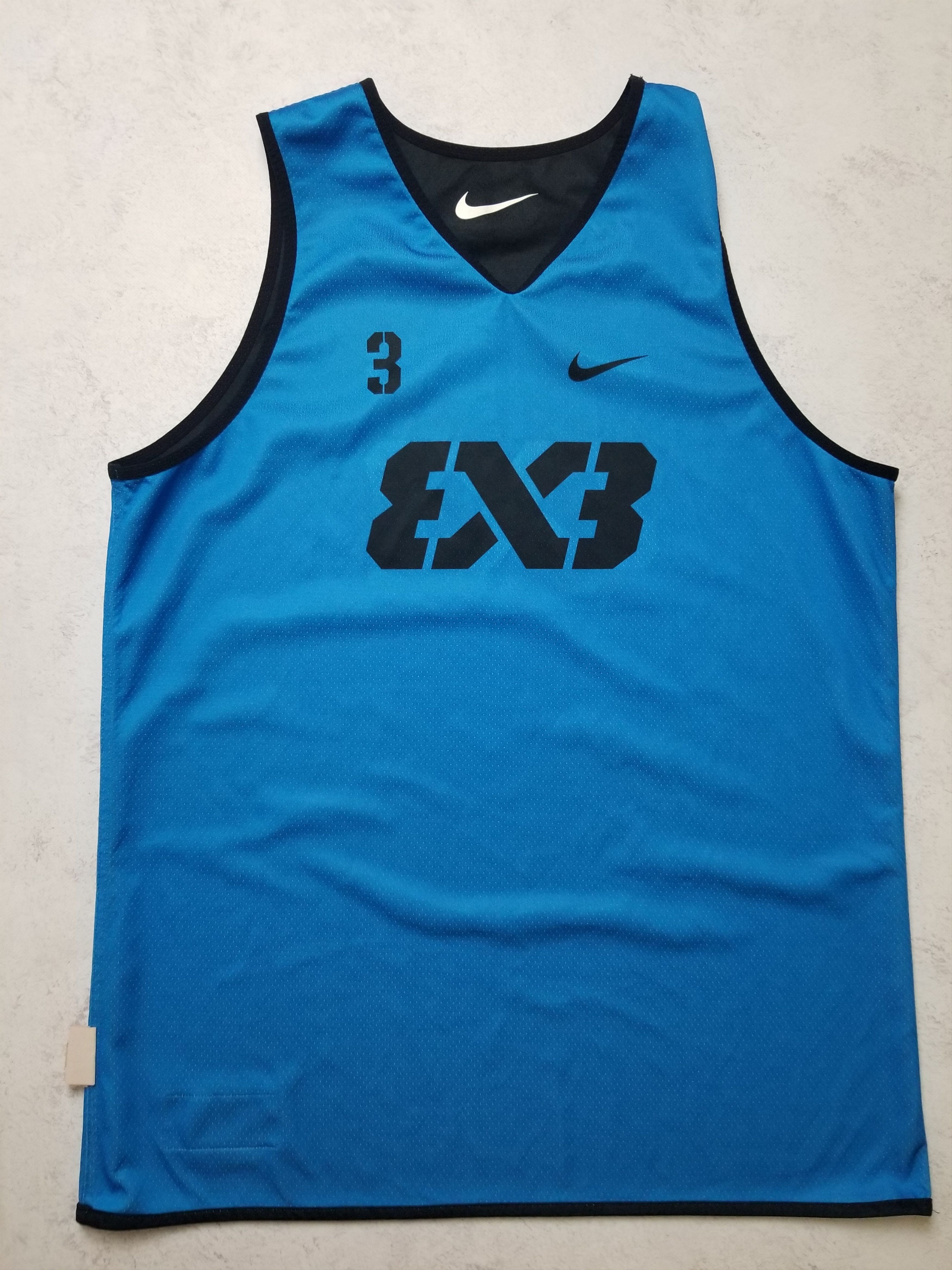 Nike Nike FIBA Team 3x3 #3 Reversible Basketball Jersey Size US XL / EU 56 / 4 - 3 Thumbnail