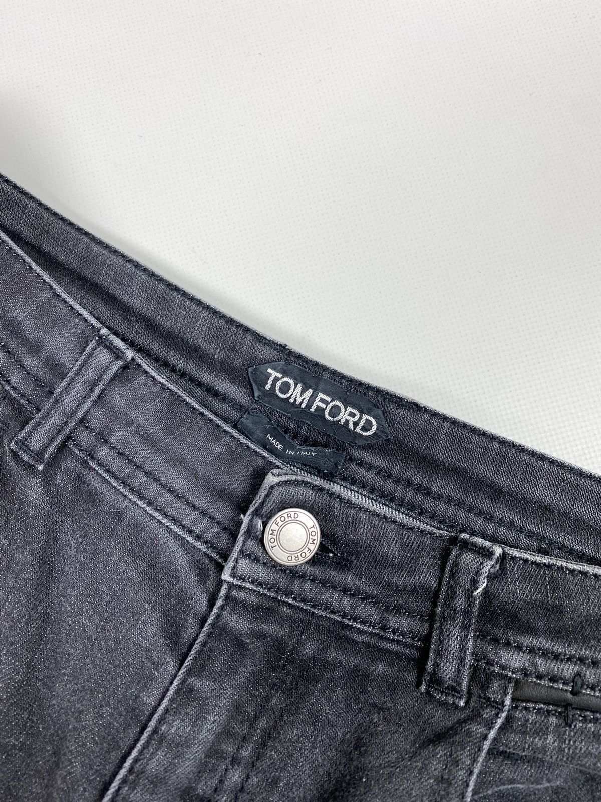 Tom Ford Tom Ford ladies ankle zip skinny jeans size 28 Size 28" / US 6 / IT 42 - 10 Thumbnail
