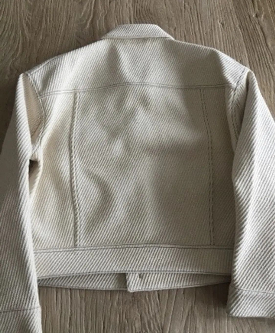 Acne Studios Grail Cream Oversized Jacket Size US S / EU 44-46 / 1 - 4 Thumbnail