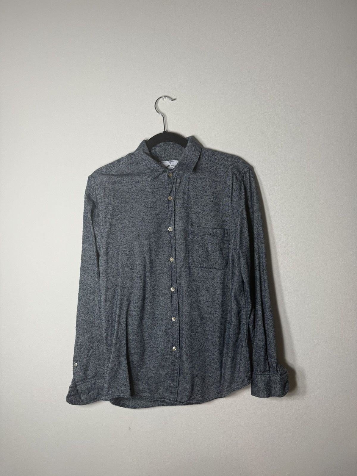 Portuguese Flannel Light blue/grey Portuguese Flannel button up Size US M / EU 48-50 / 2 - 1 Thumbnail