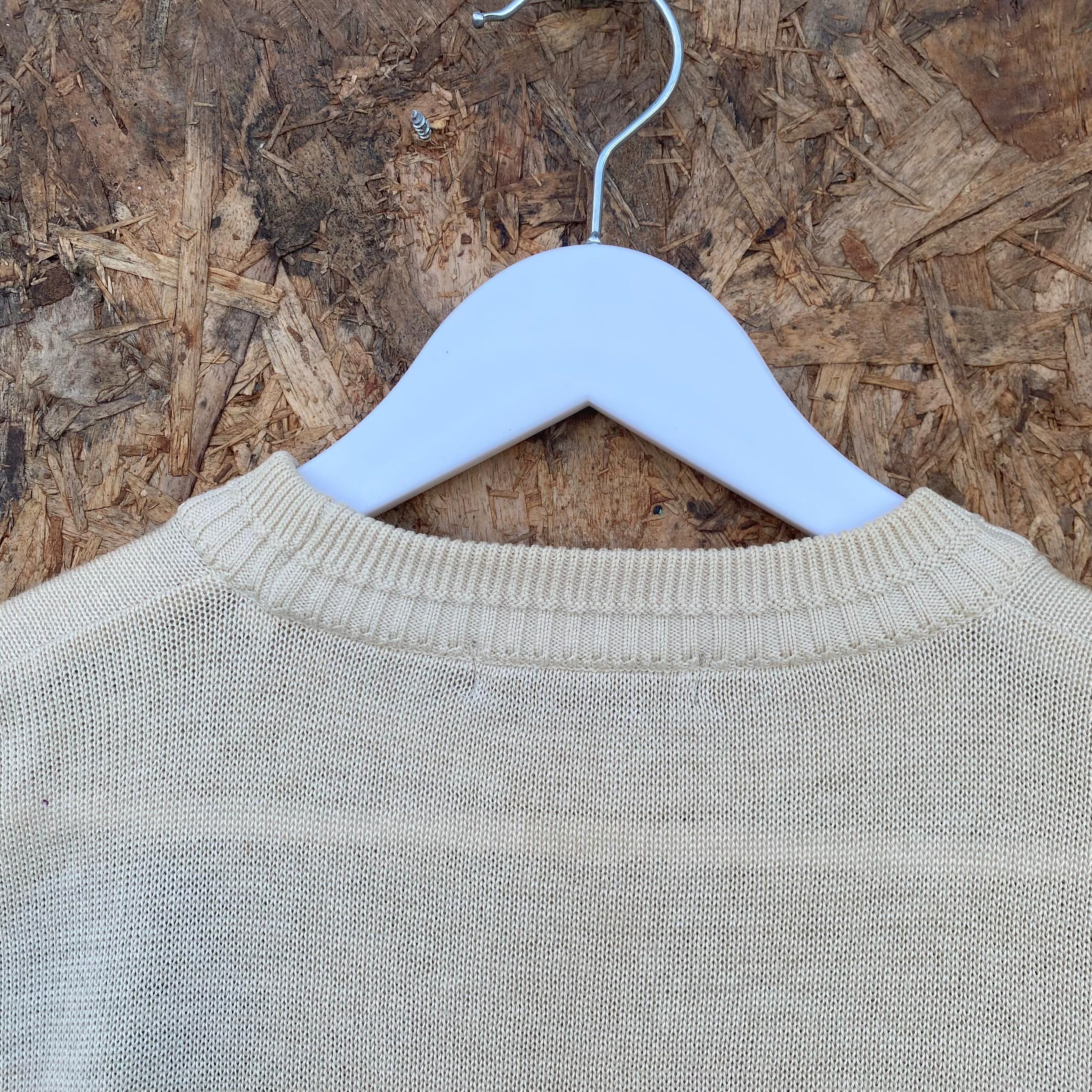 Lancel Vintage Lancer Paris Fukusuke Corporation Knitwear Cardigan Size M / US 6-8 / IT 42-44 - 9 Thumbnail