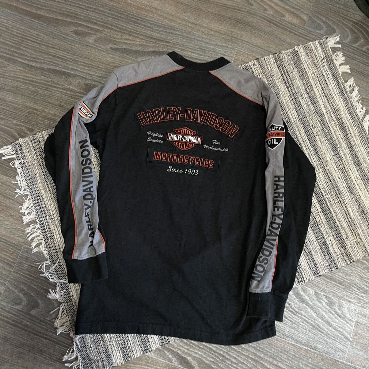 1990's \"Harley Davidson×Betty\" ブート スウェット インポート・海外人気ブランド 1990´s Harley Davidson×Betty