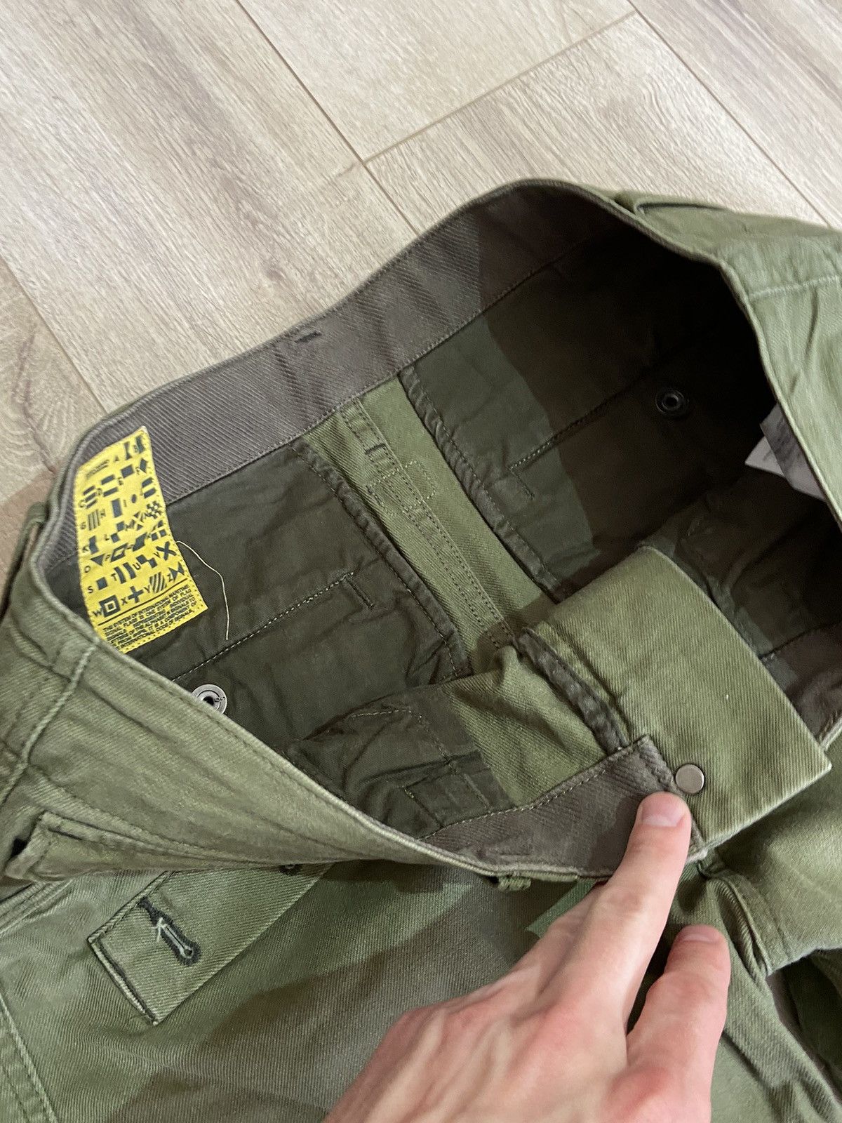 G-Star × Vintage G star raw vintage pants cargo y2k style 32x30 Size US 32 / EU 48 - 13 Thumbnail