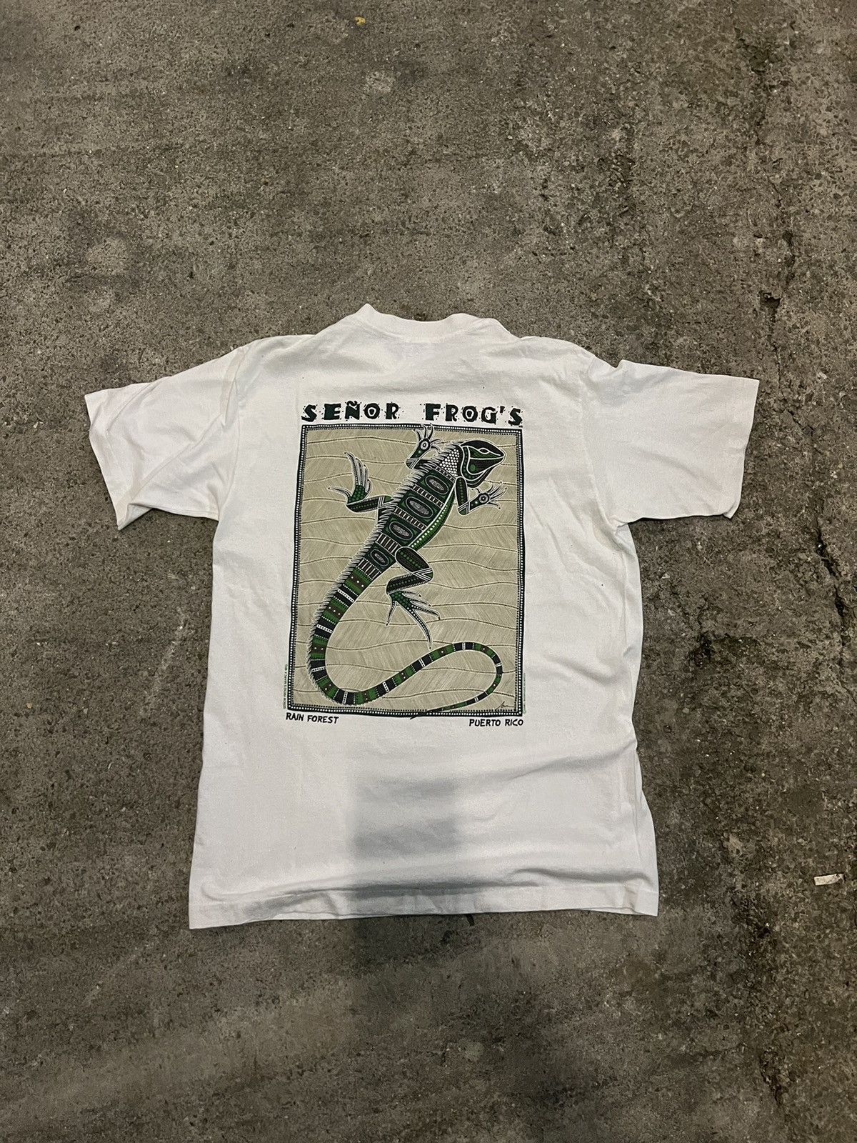 Vintage Vintage 1994 Senor Frog’s T-Shirt Single Stitch Size US L / EU 52-54 / 3 - 2 Thumbnail