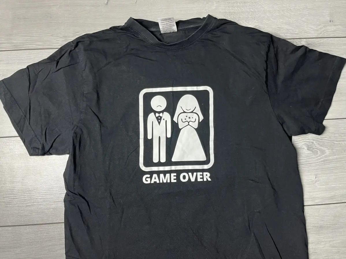 Band Tees Vintage Game over Tshirt humor size Large Size US L / EU 52-54 / 3 - 3 Thumbnail
