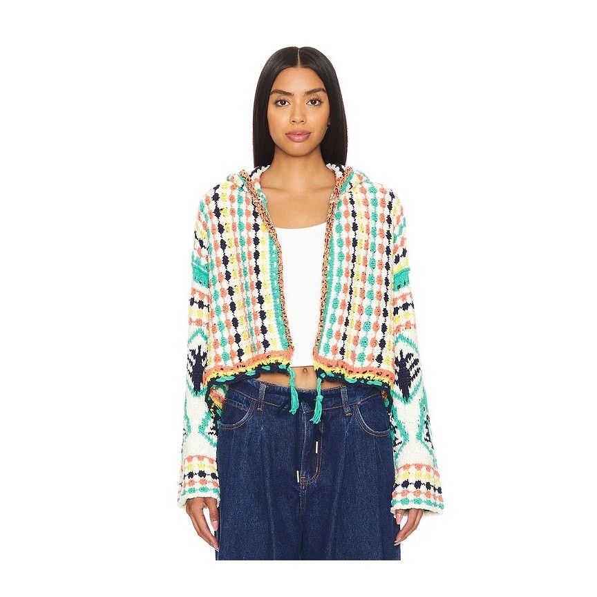 Free People Free People Baja Baby Cardi Slouchy Knit Cardigan XL Size XL / US 12-14 / IT 48-50 - 2 Thumbnail