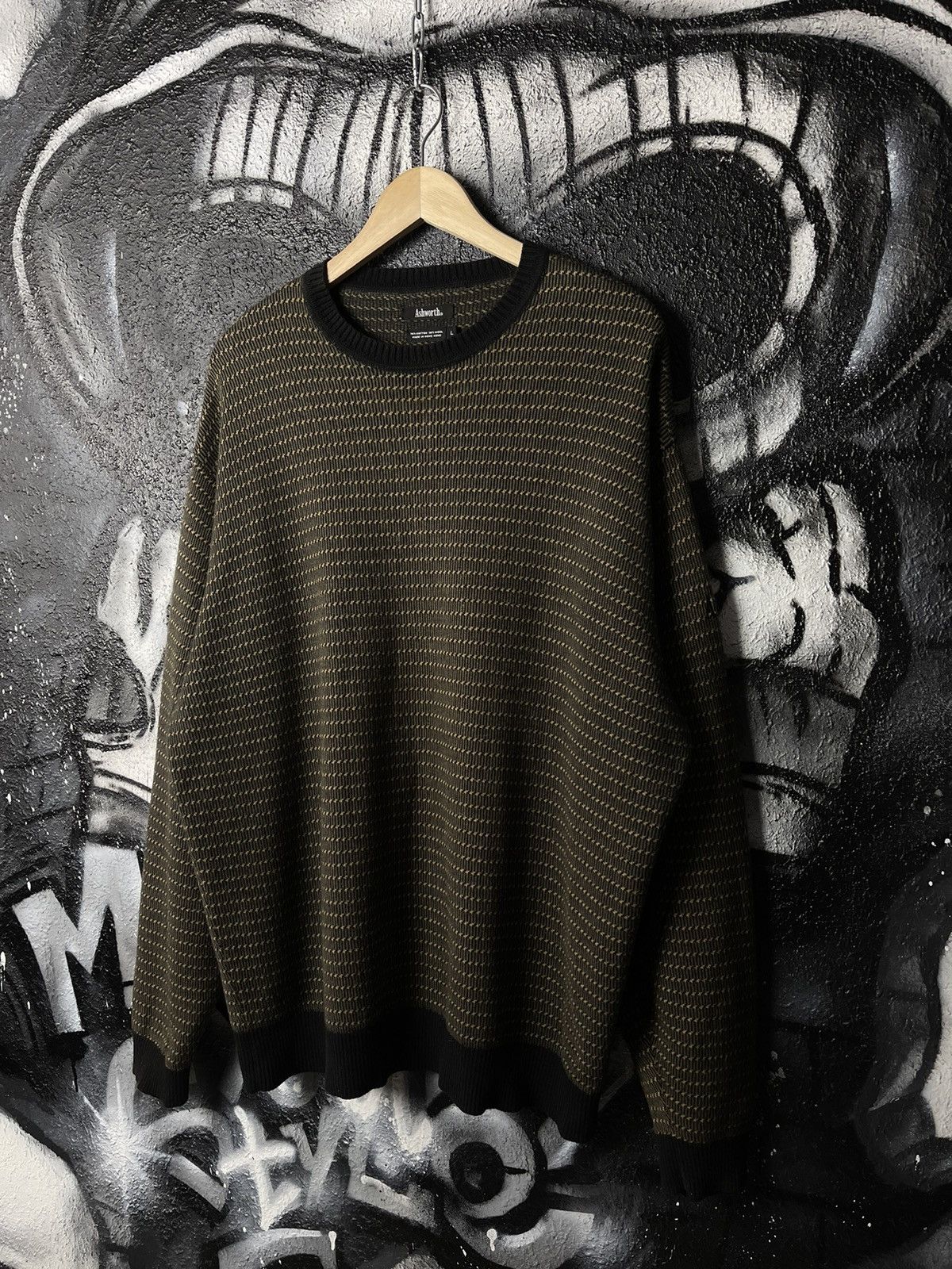 Ashworth × Designer Ashworth Wool Sweater Men’s Size L Size US L / EU 52-54 / 3 - 1 Thumbnail