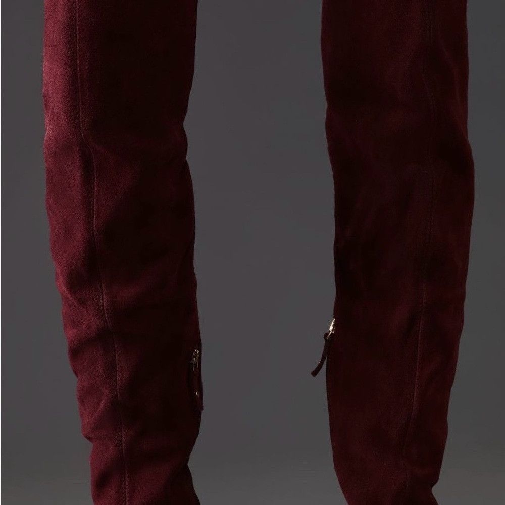 Anthropologie Free people over the knee suede boot Kelsi Dagger Brooklyn 9 Size US 9 / IT 39 - 4 Thumbnail