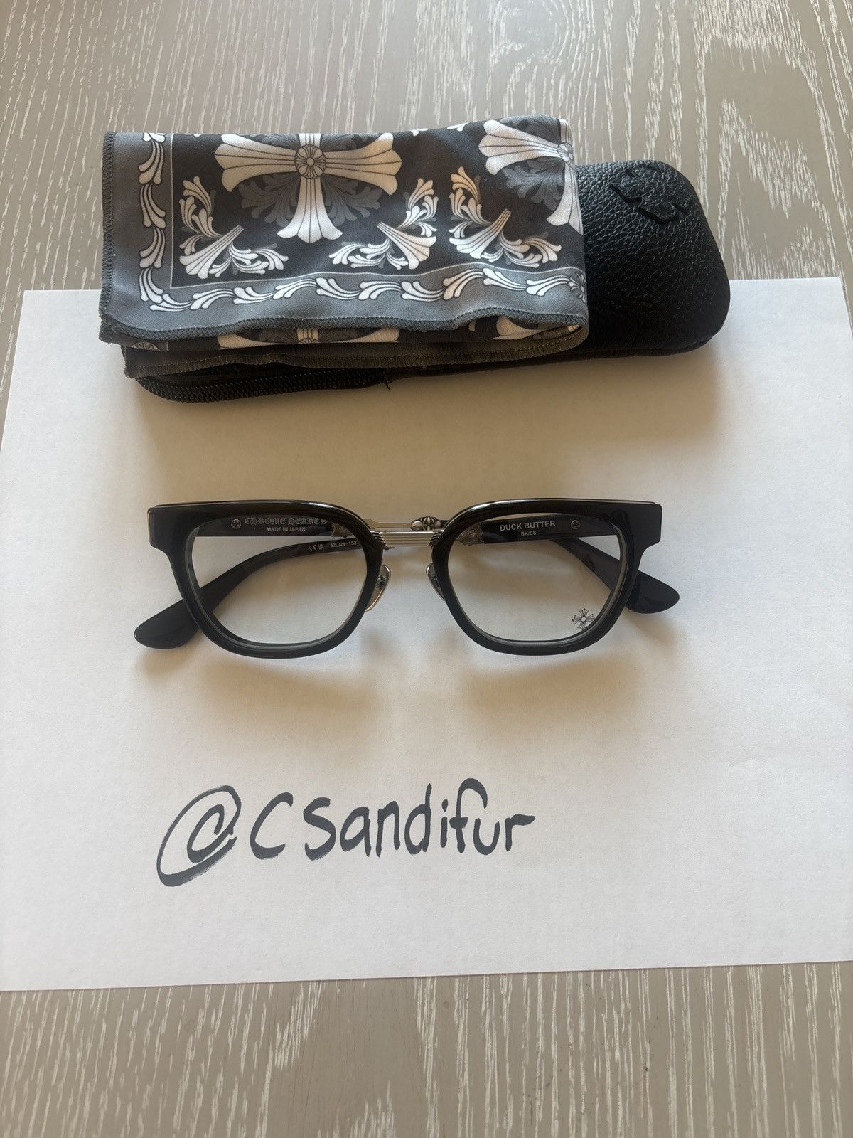 Chrome Hearts Chrome Heart Duck Butter Size ONE SIZE - 8 Thumbnail