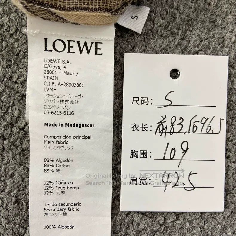 Loewe Loewe Irregular Shoulder Collar Slit Long Shirt Size S / US 4 / IT 40 - 4 Thumbnail