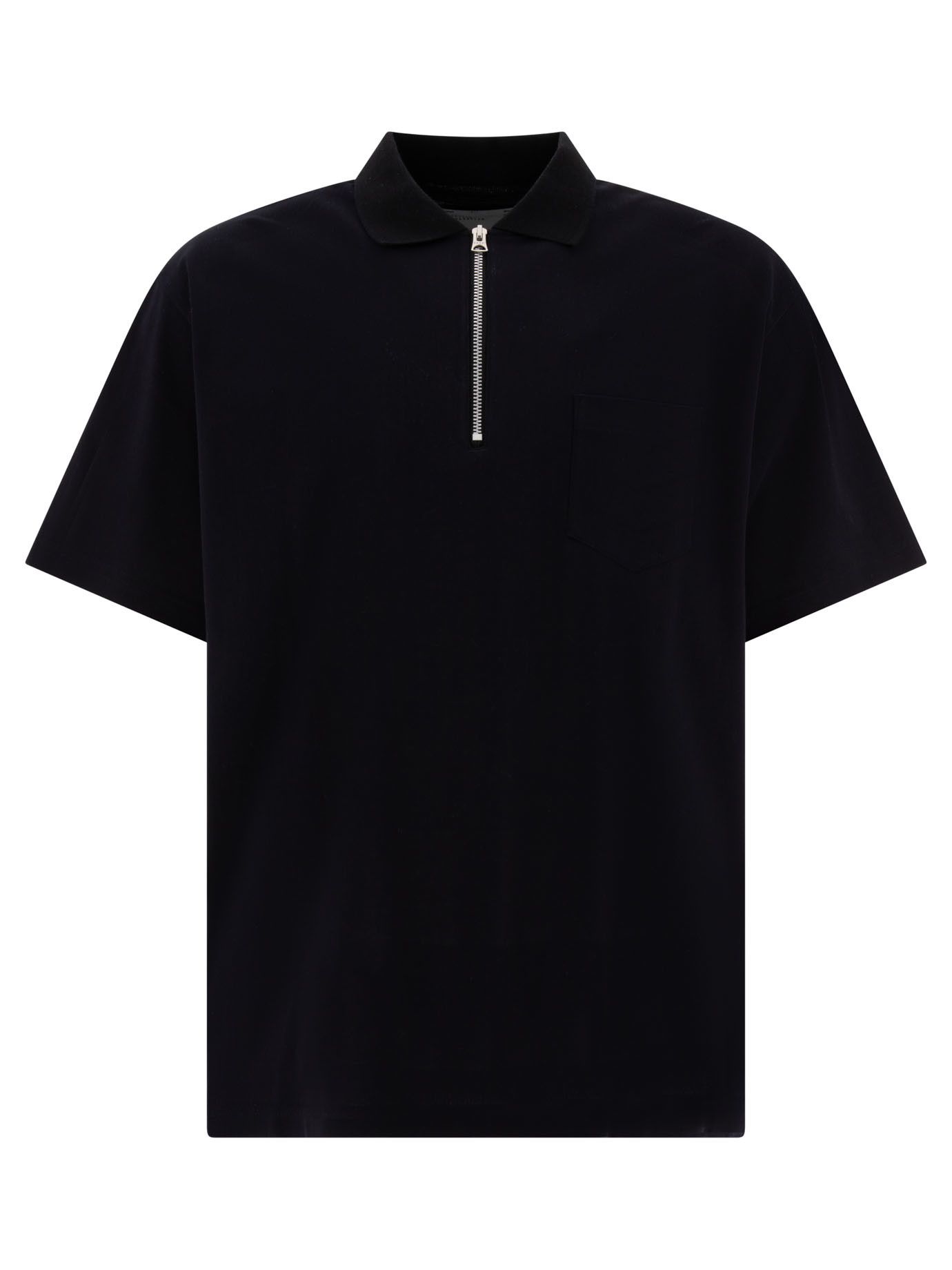 Sacai Zippered Polo Shirt Size US M / EU 48-50 / 2 - 1 Thumbnail